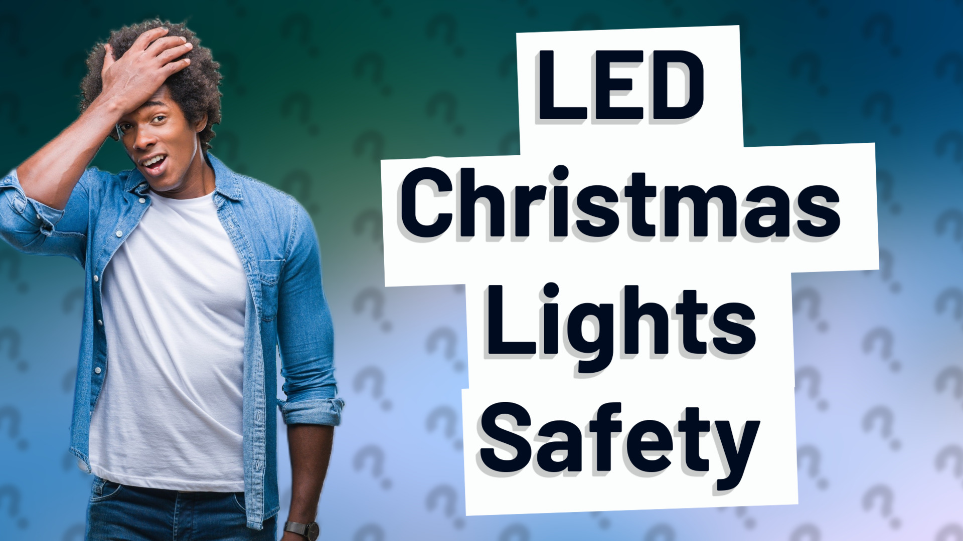 LED Christmas Lights Safety