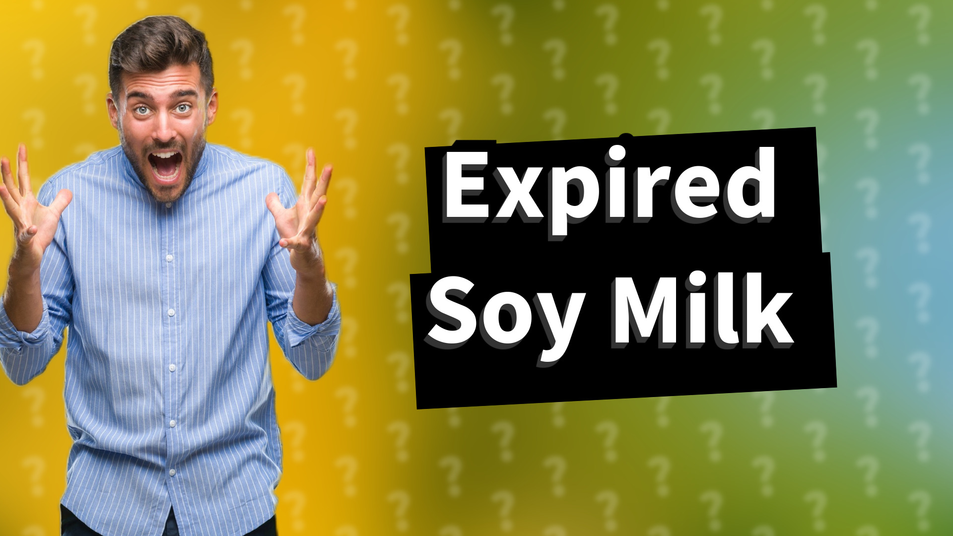 Expired Soy Milk