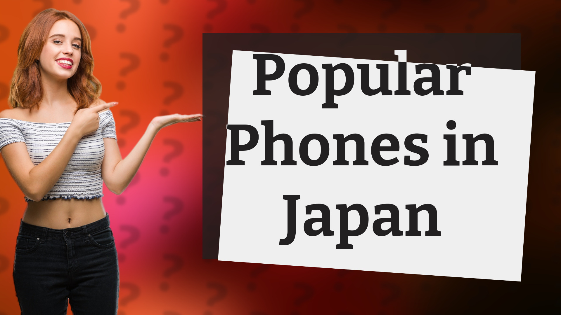 Popular Phones in Japan