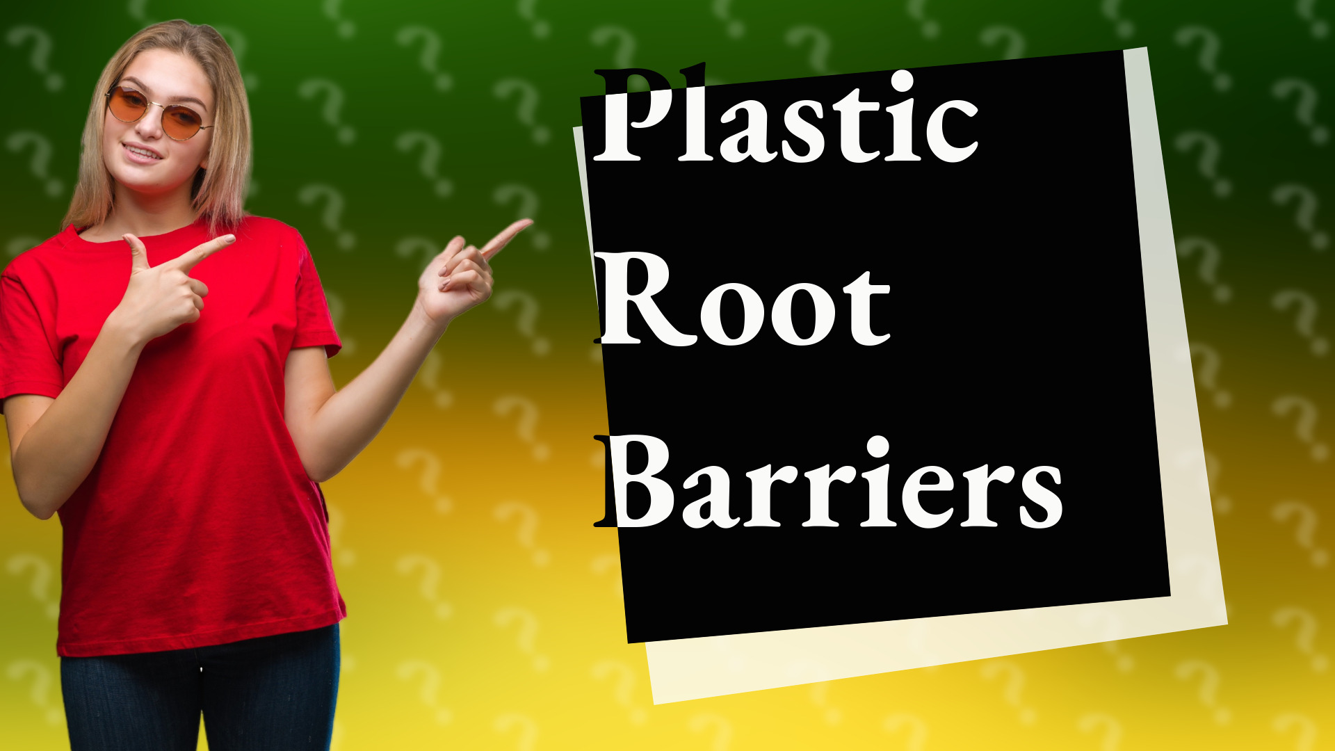 Plastic Root Barriers