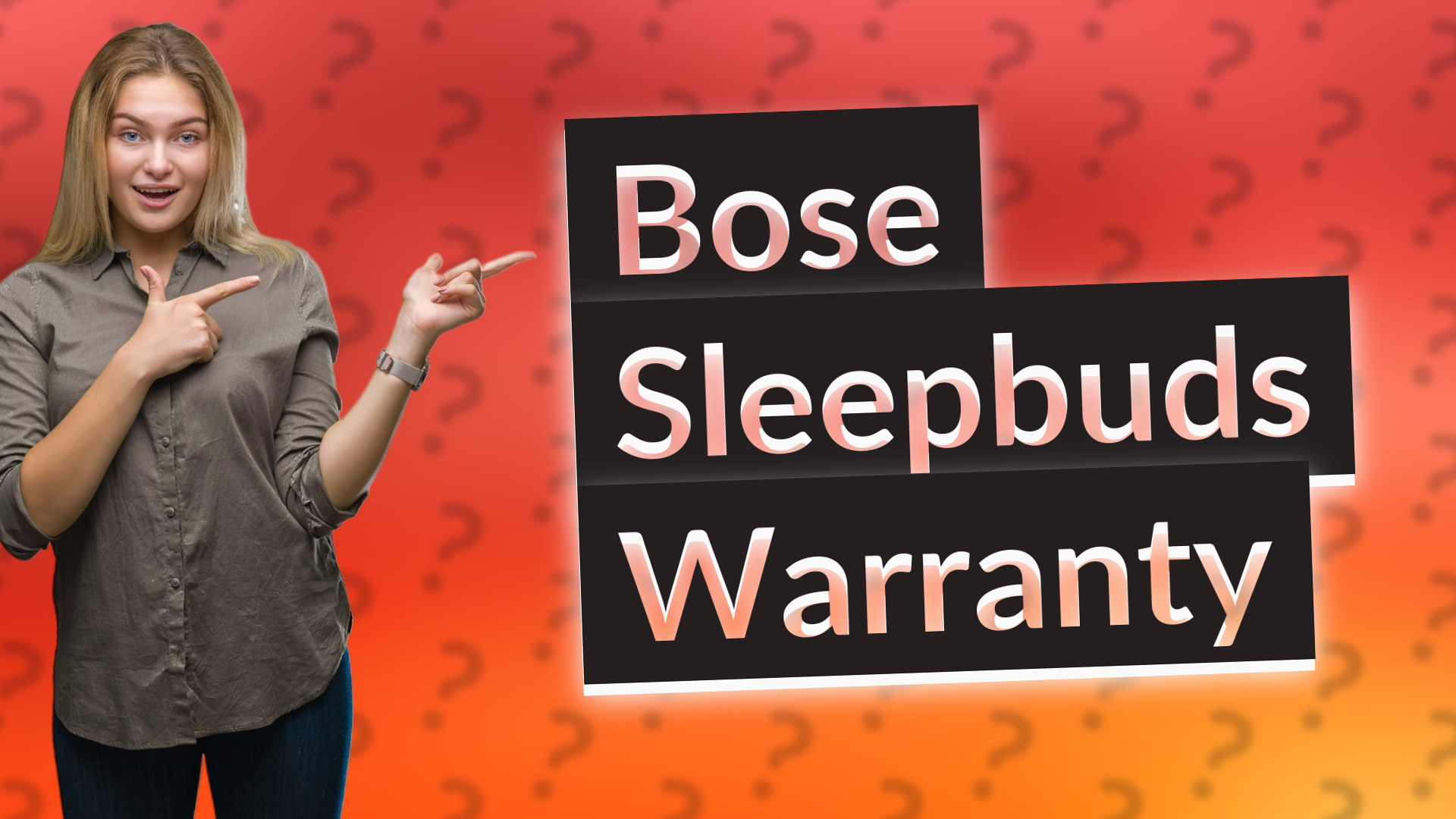 Bose Sleepbuds Warranty