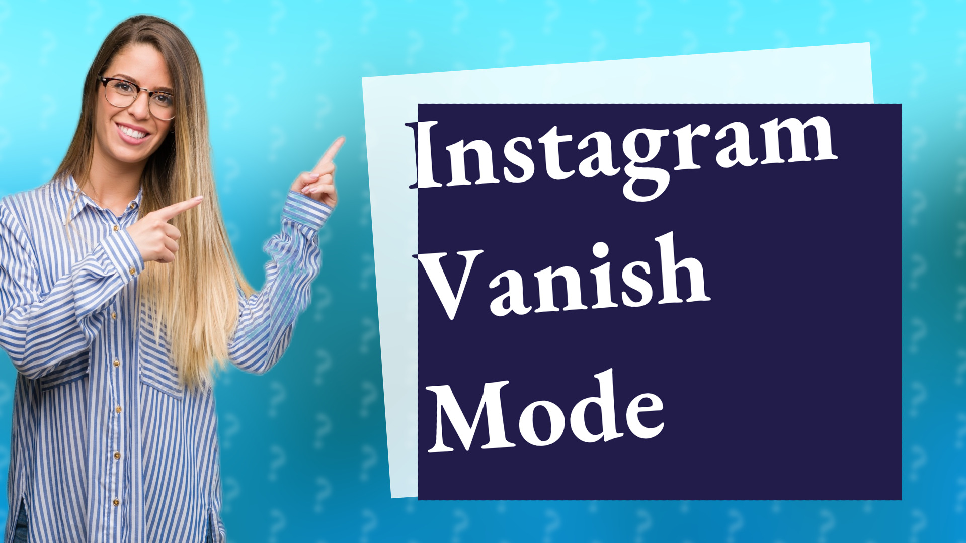 Instagram Vanish Mode