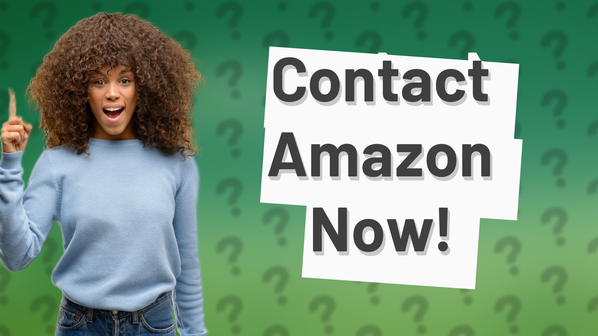 Contact Amazon Now!