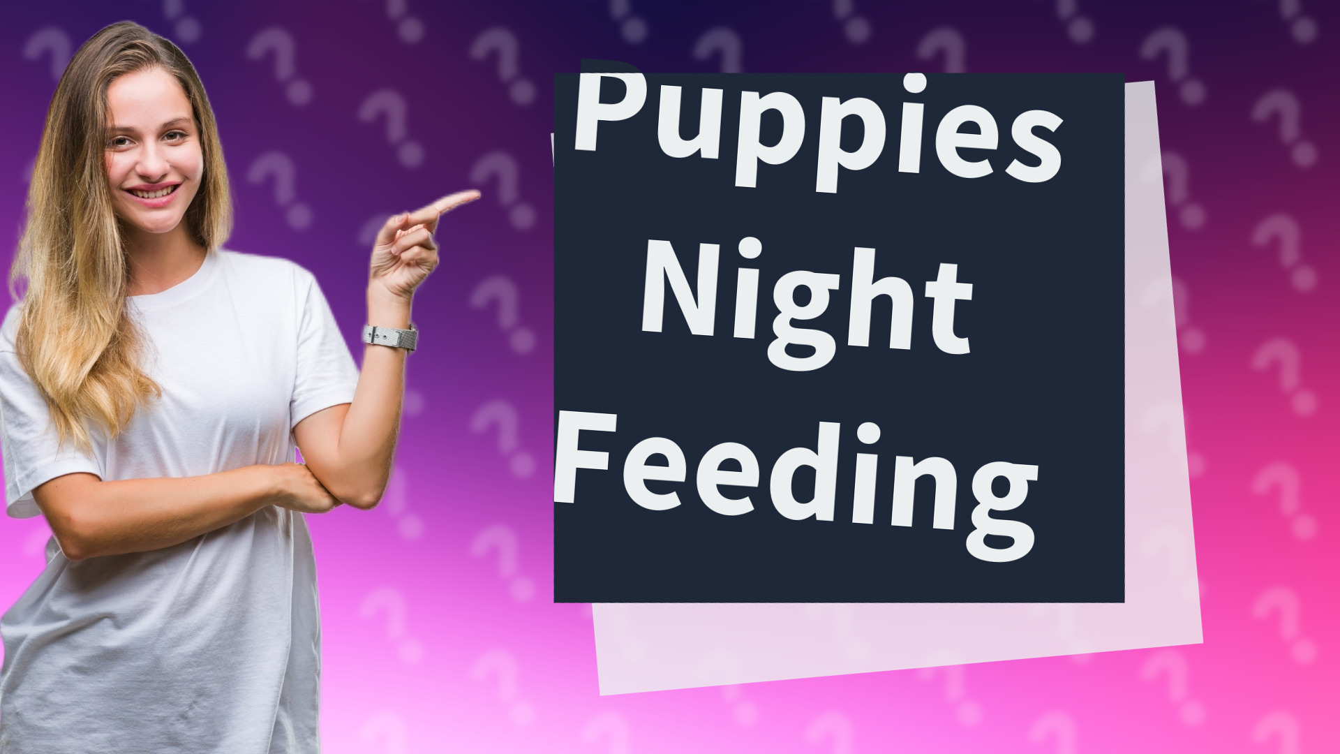 Puppies Night Feeding