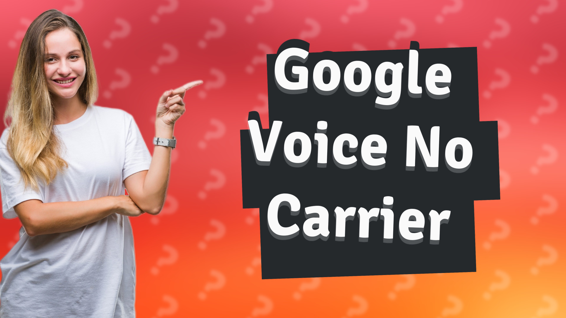 Google Voice No Carrier