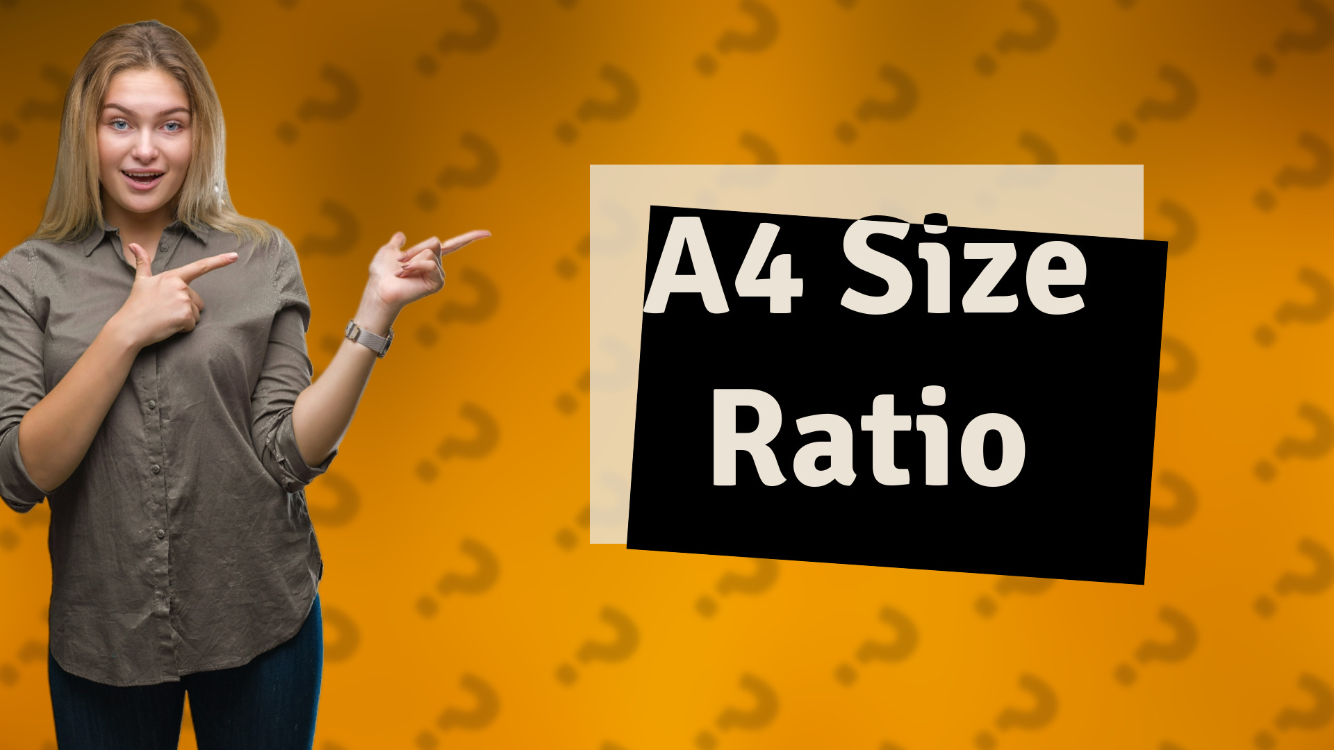 A4 Size Ratio