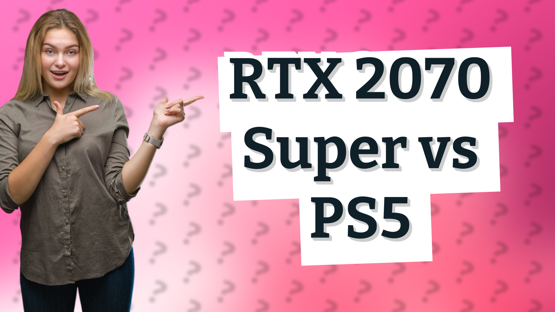 RTX 2070 Super vs PS5