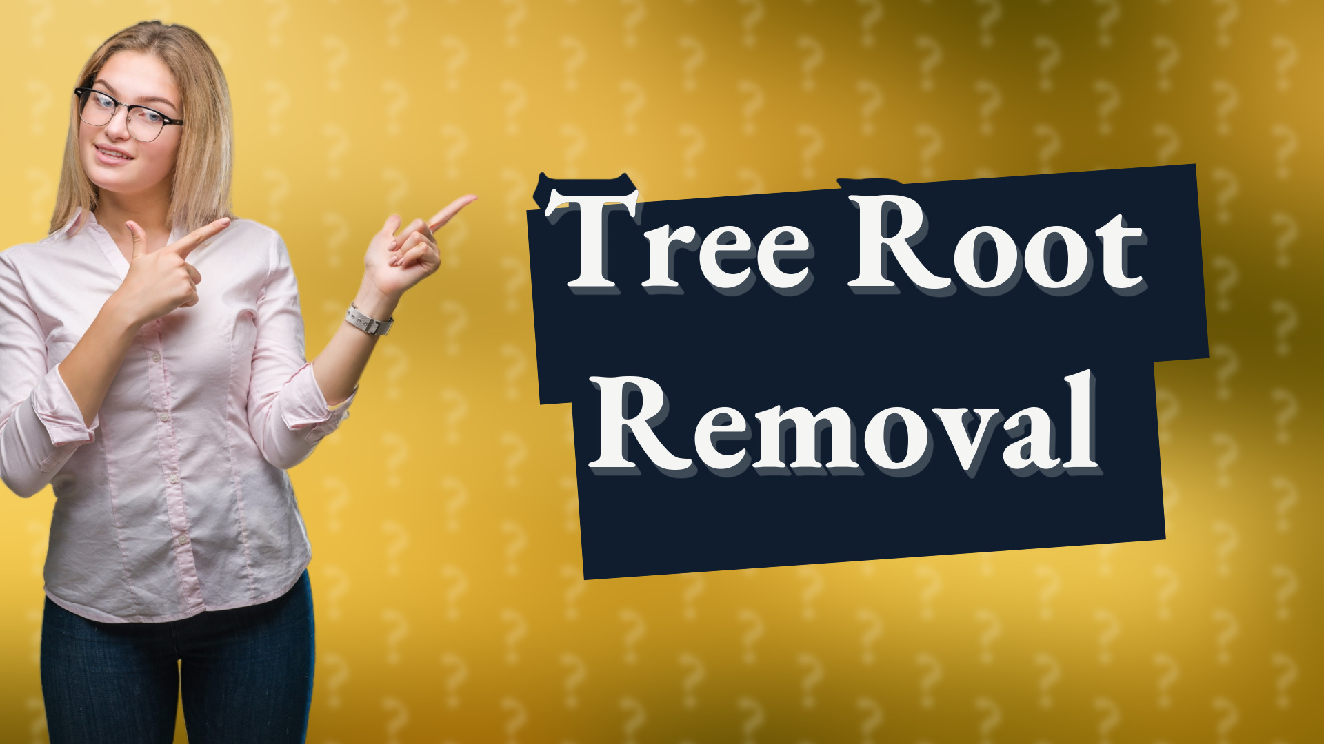 Tree Root Removal