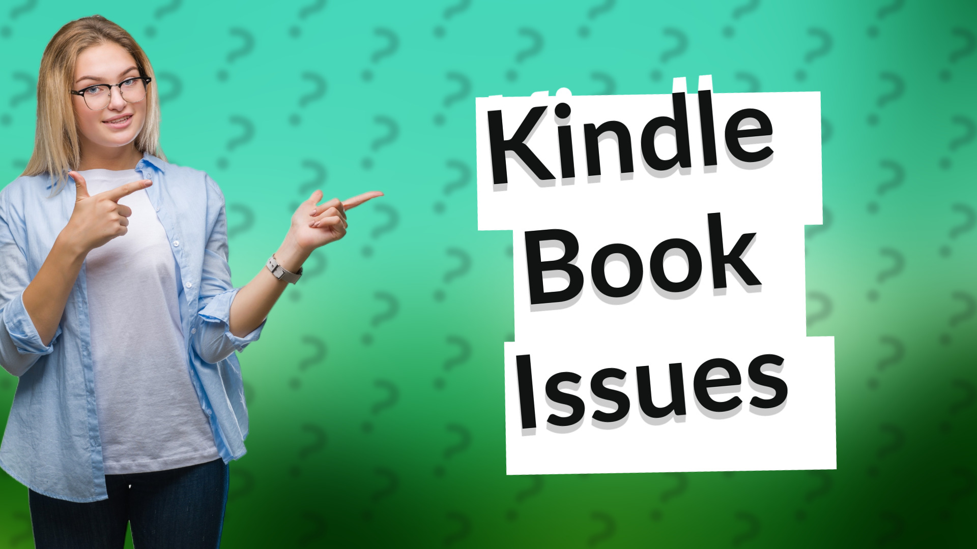 Kindle Book Issues
