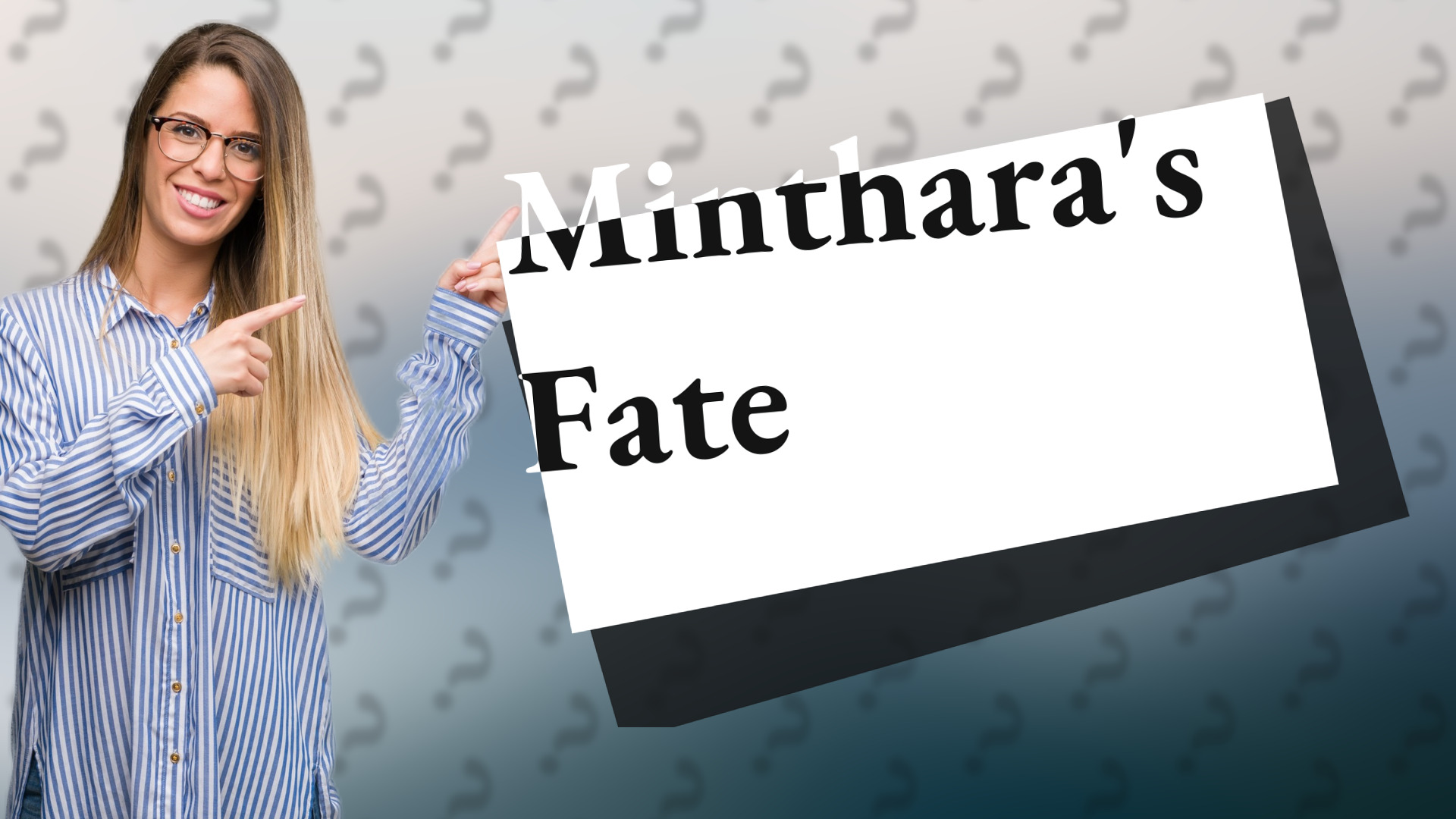 Minthara's Fate
