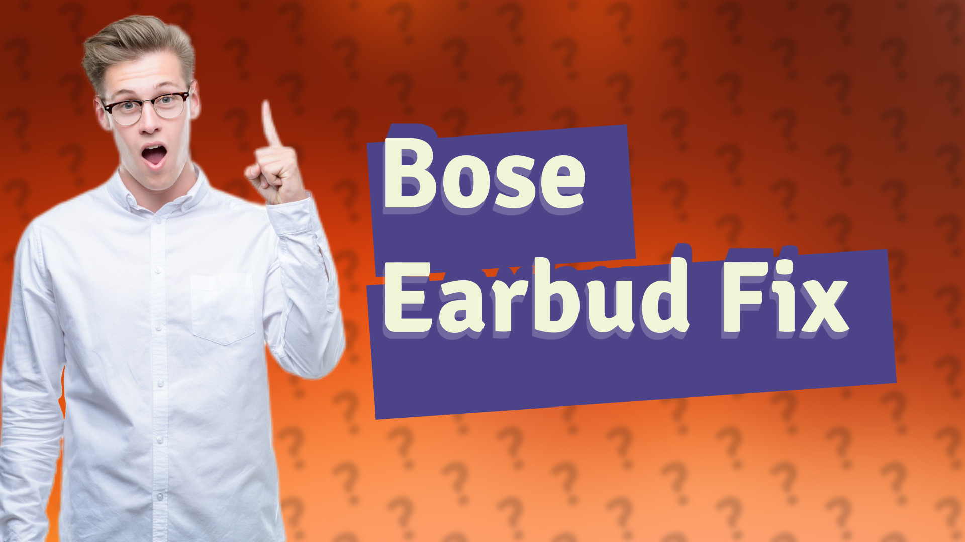 Bose Earbud Fix
