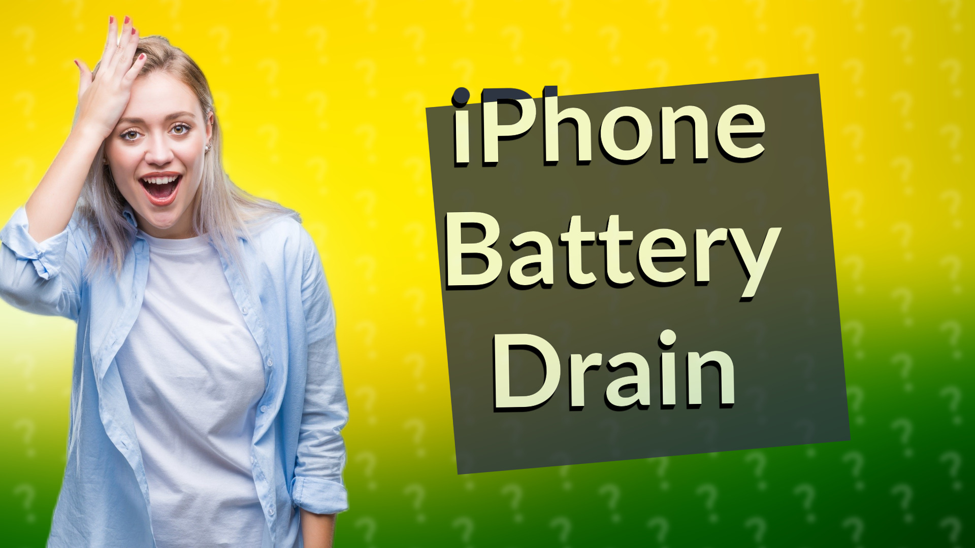 iPhone Battery Drain