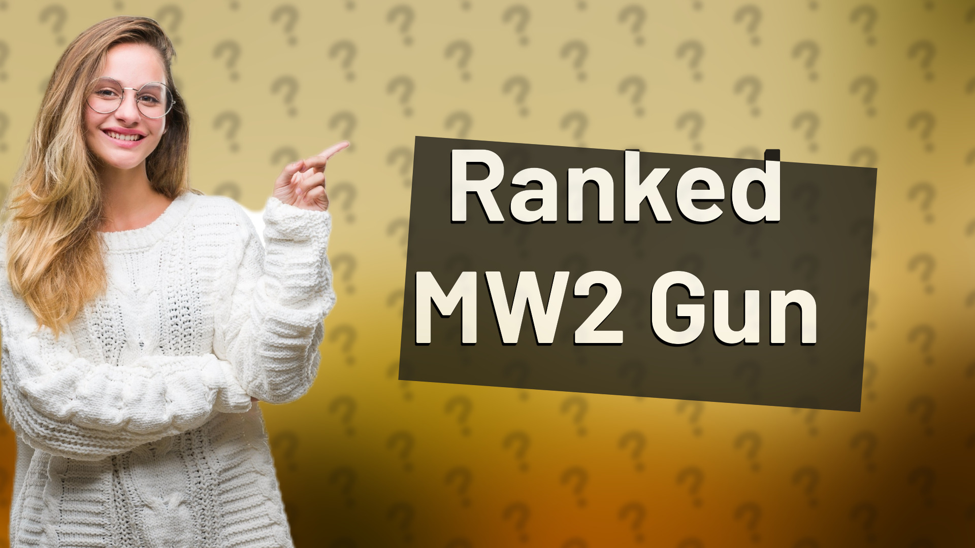 Ranked MW2 Gun