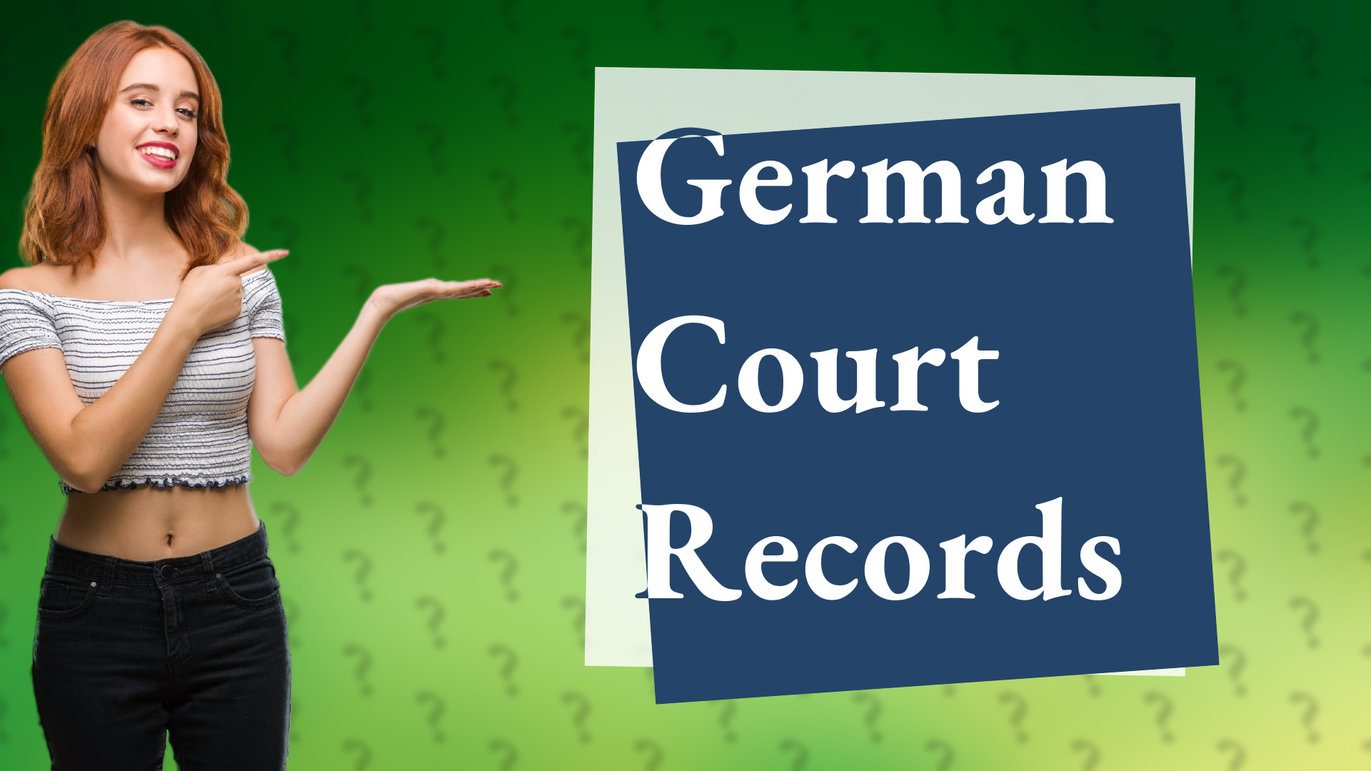 German Court Records