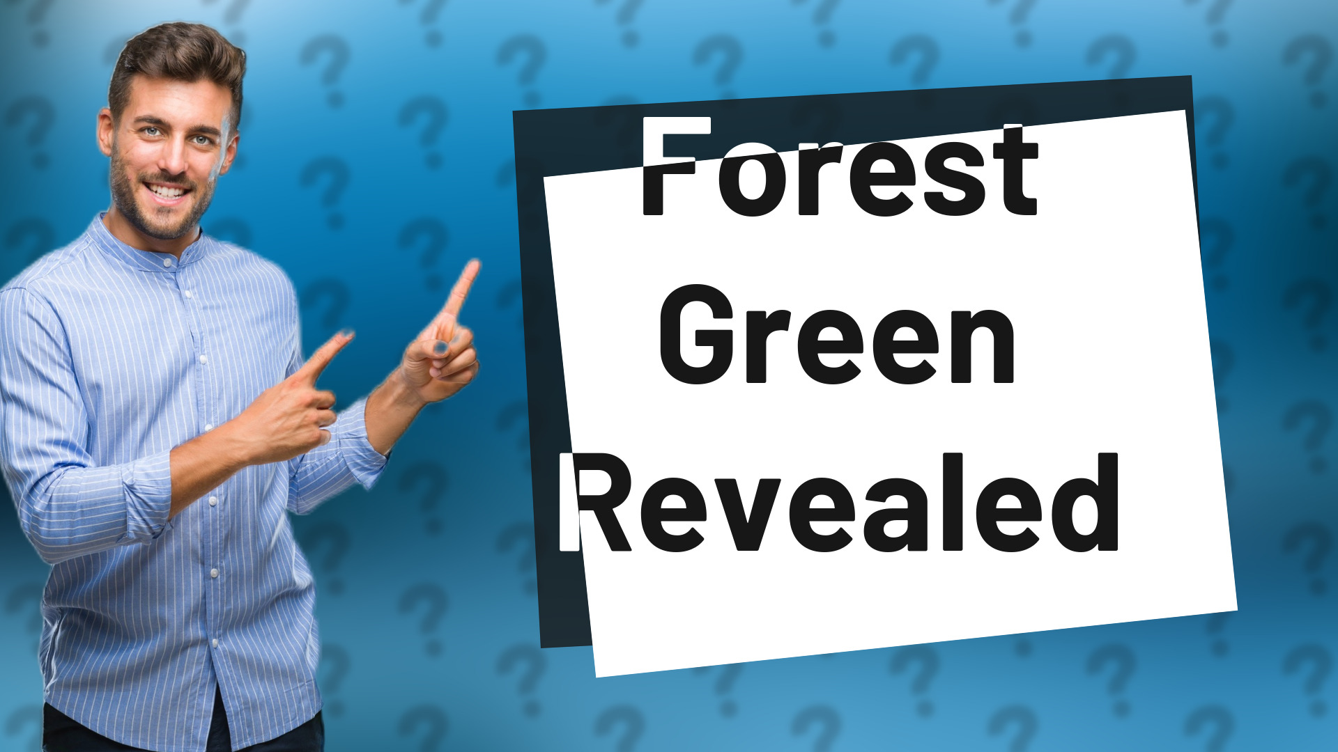 Forest Green Revealed
