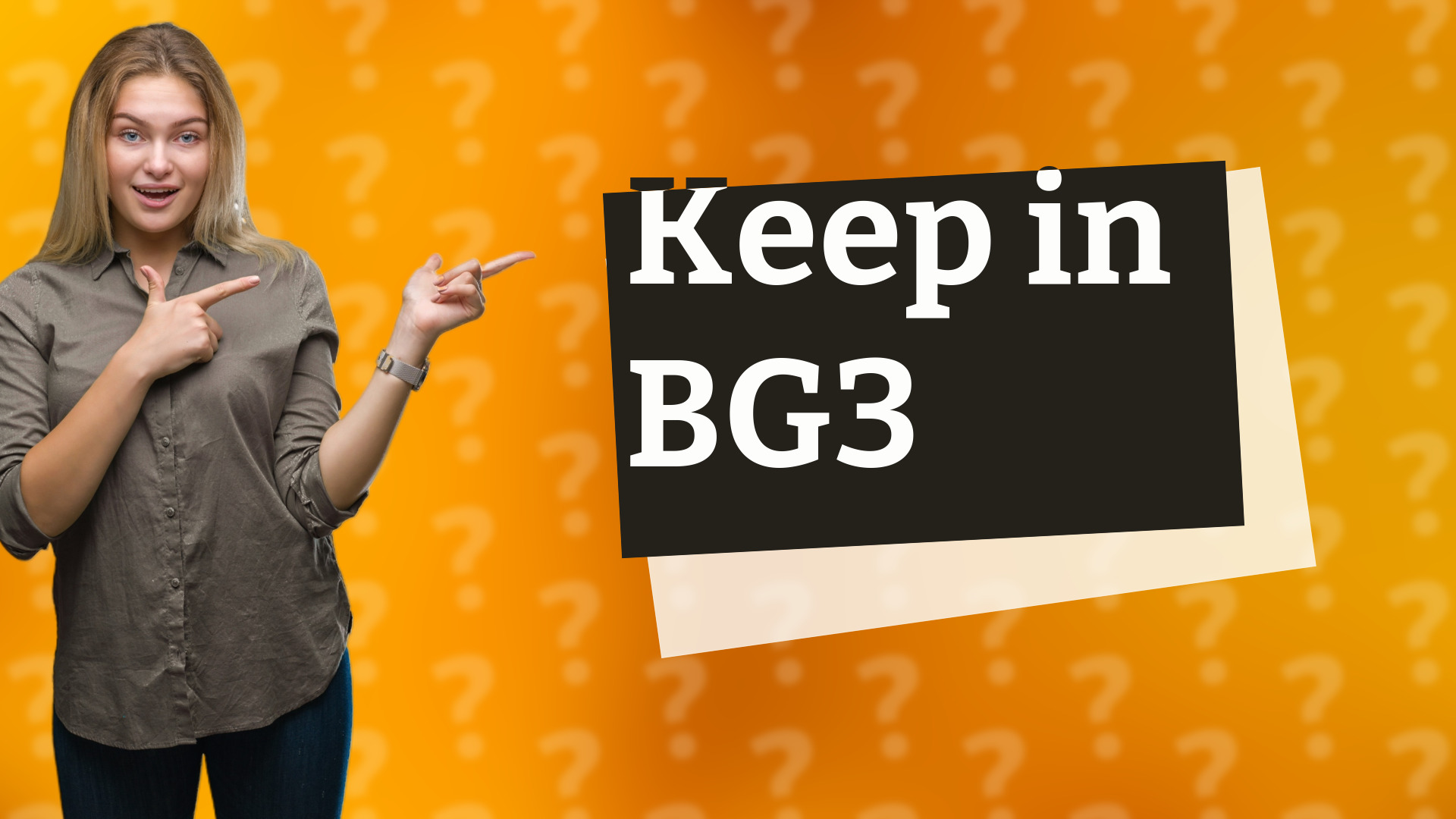 Keep in BG3