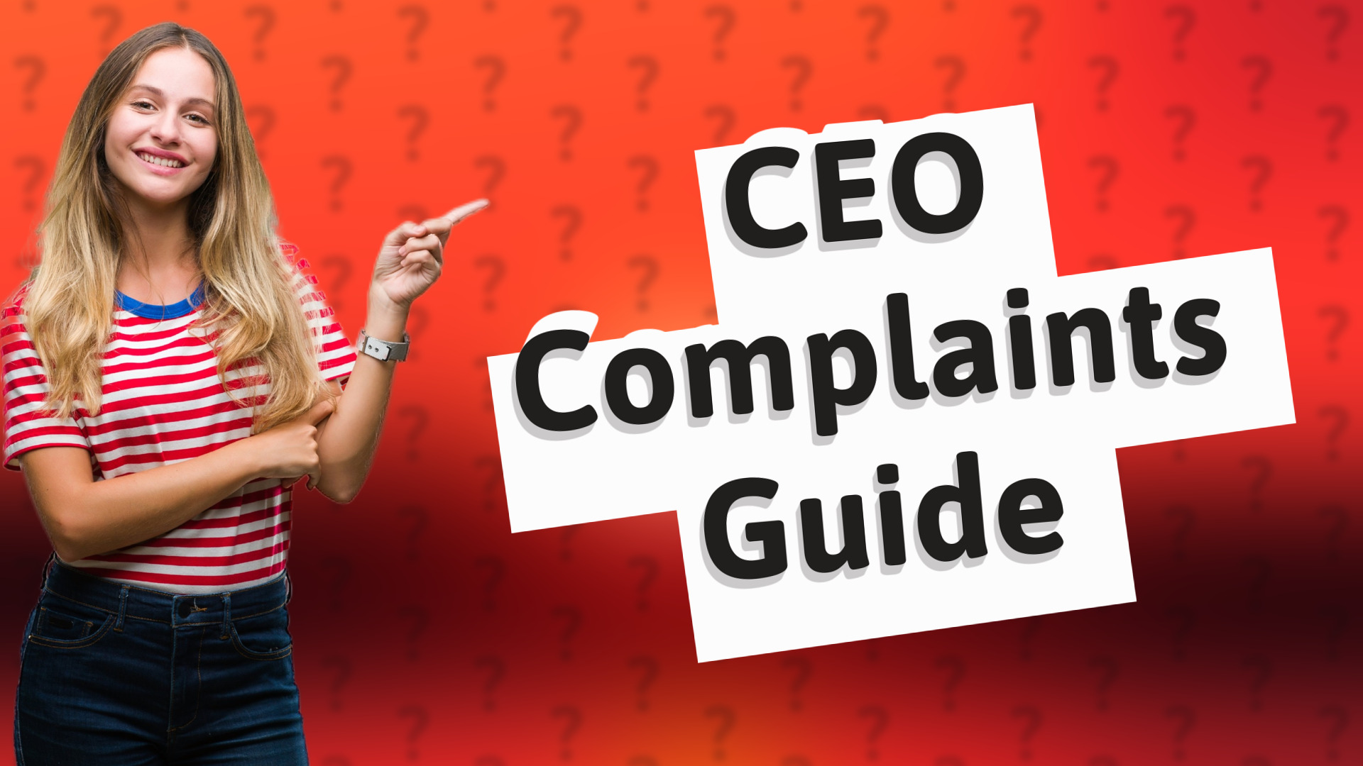 CEO Complaints Guide