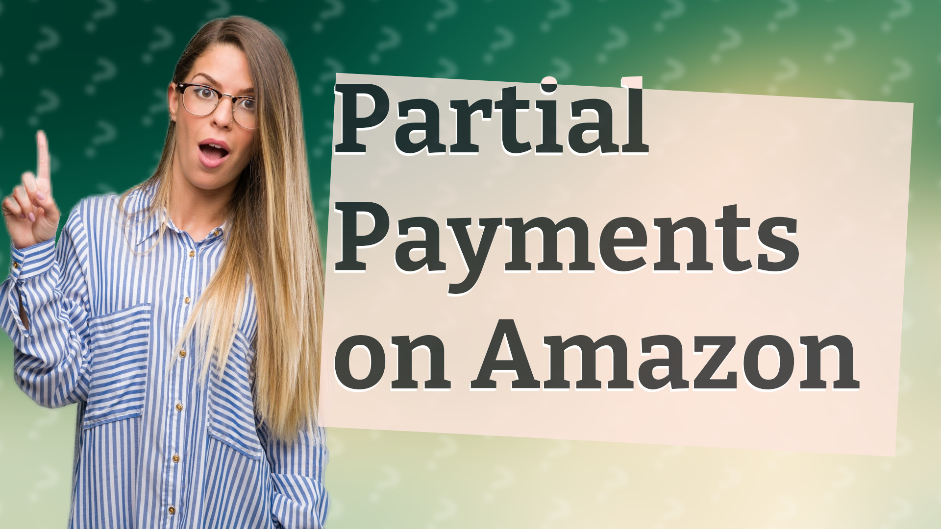 Partial Payments on Amazon