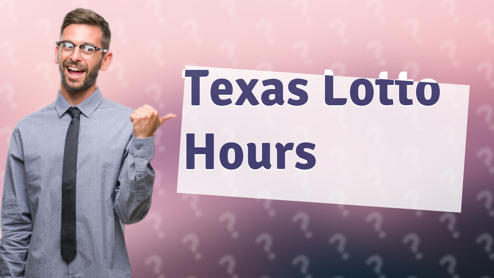 Texas Lotto Hours