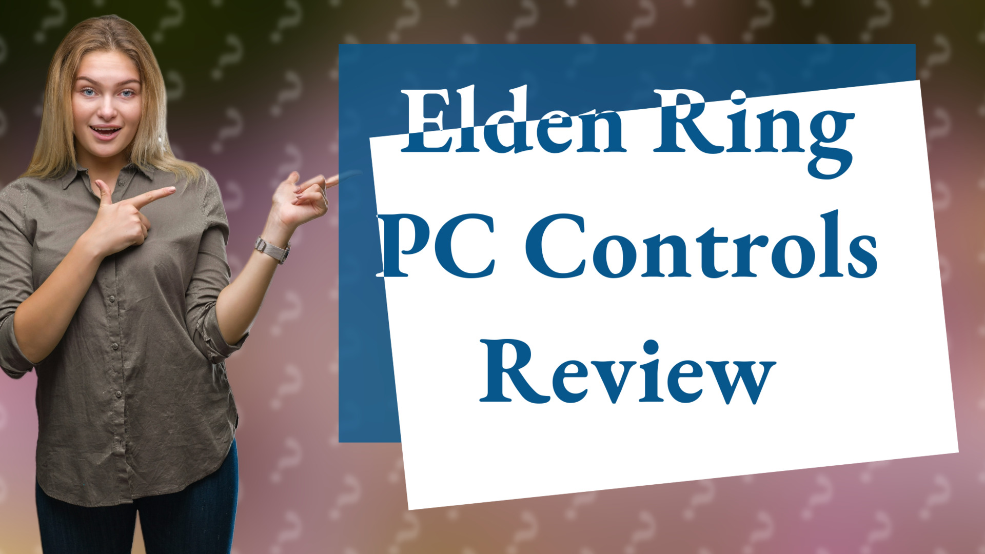 Elden Ring PC Controls Review