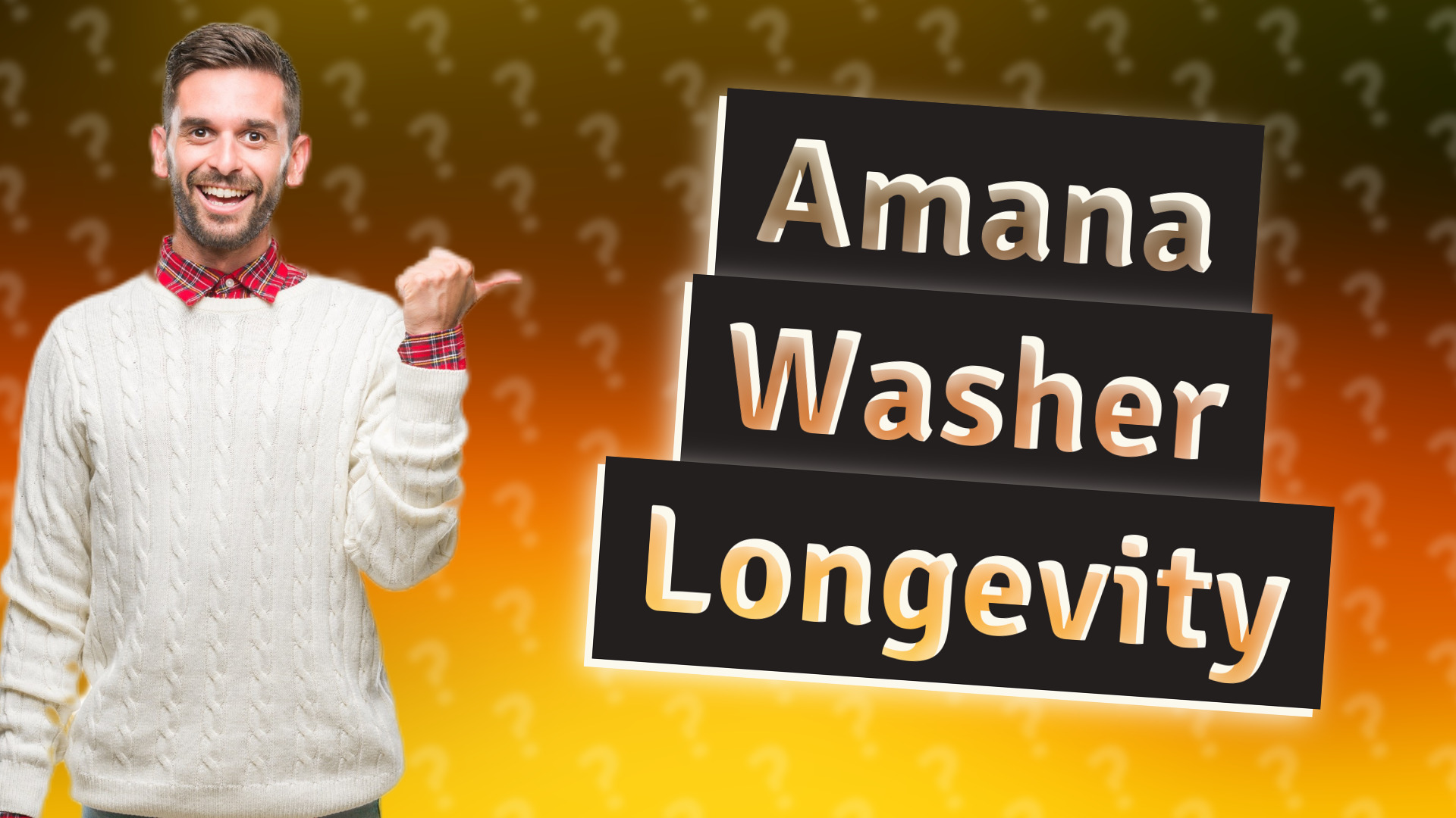 Amana Washer Longevity