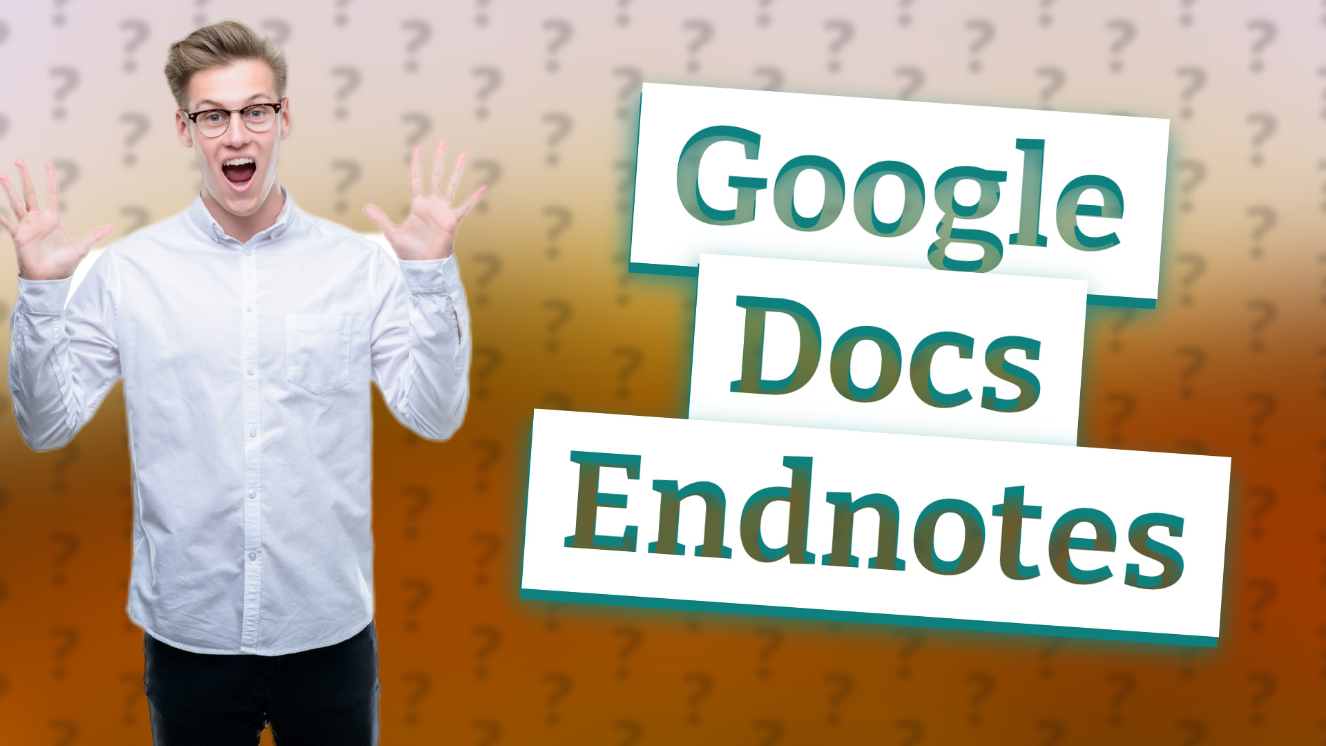 Google Docs Endnotes