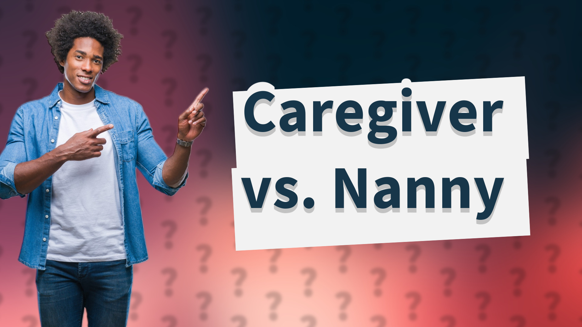 Caregiver vs. Nanny