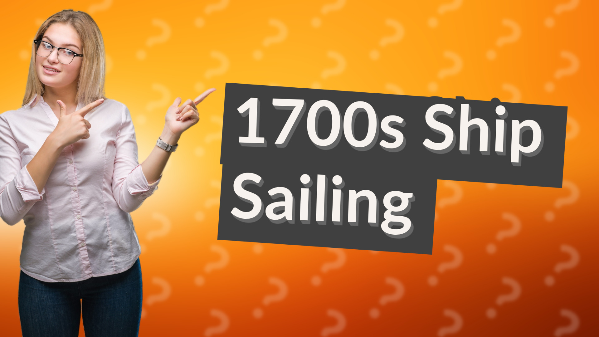 1700s Ship Sailing