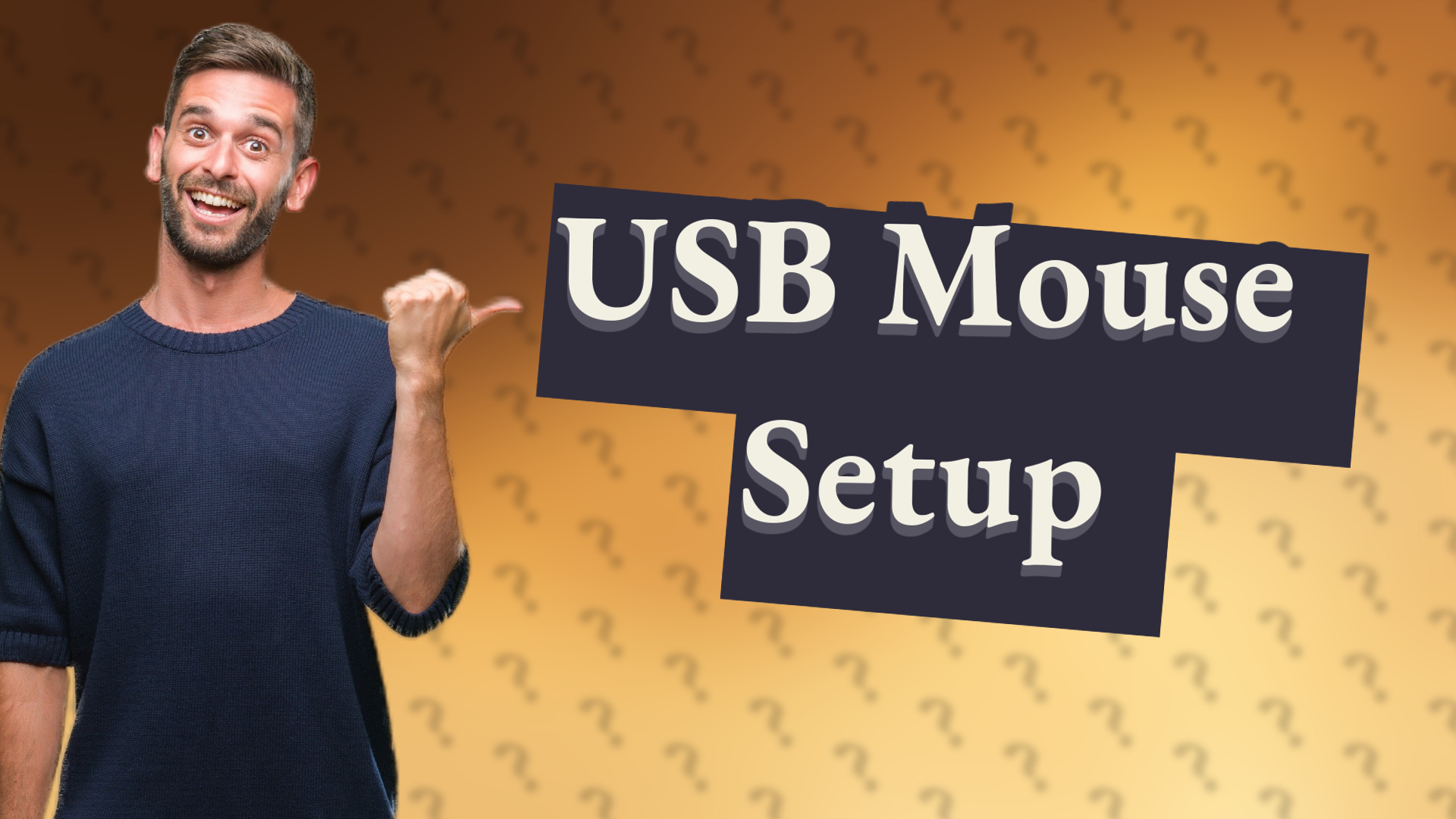 USB Mouse Setup