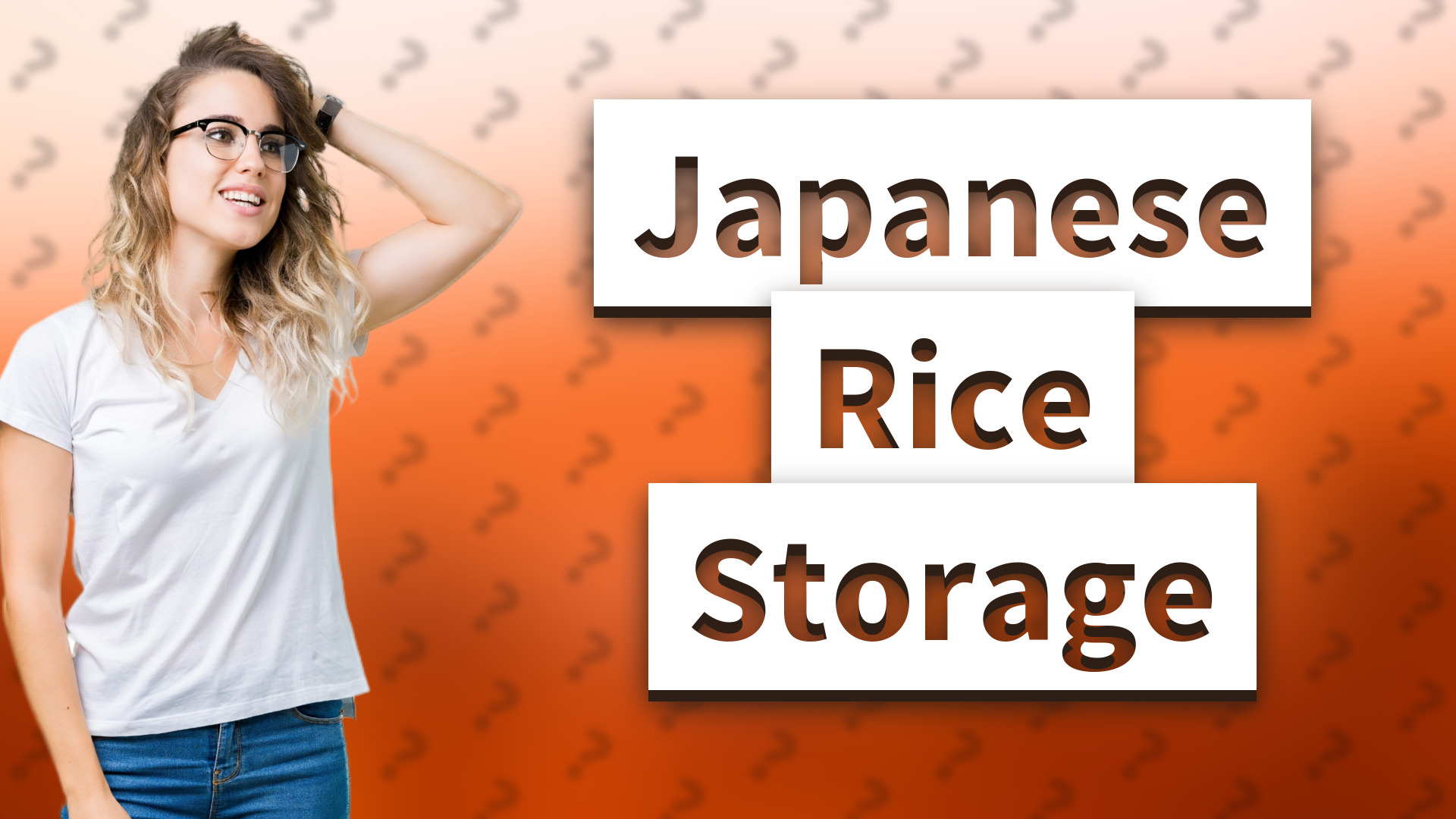 Japanese Rice Storage