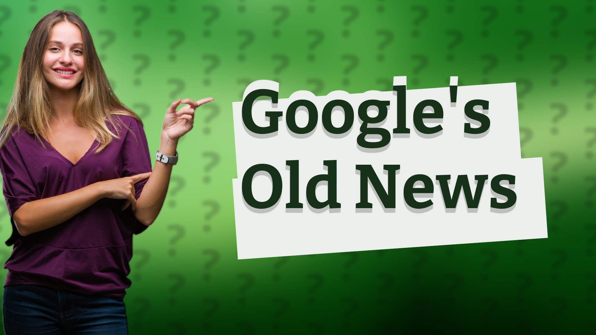 Google's Old News
