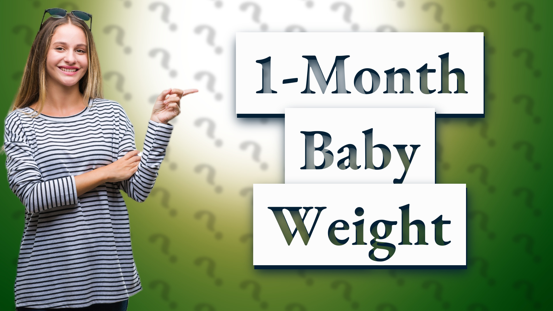 1-Month Baby Weight