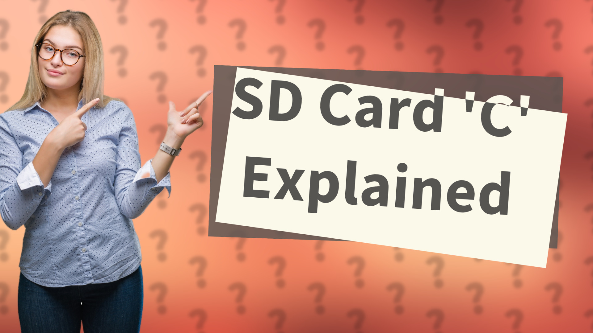 SD Card 'C' Explained