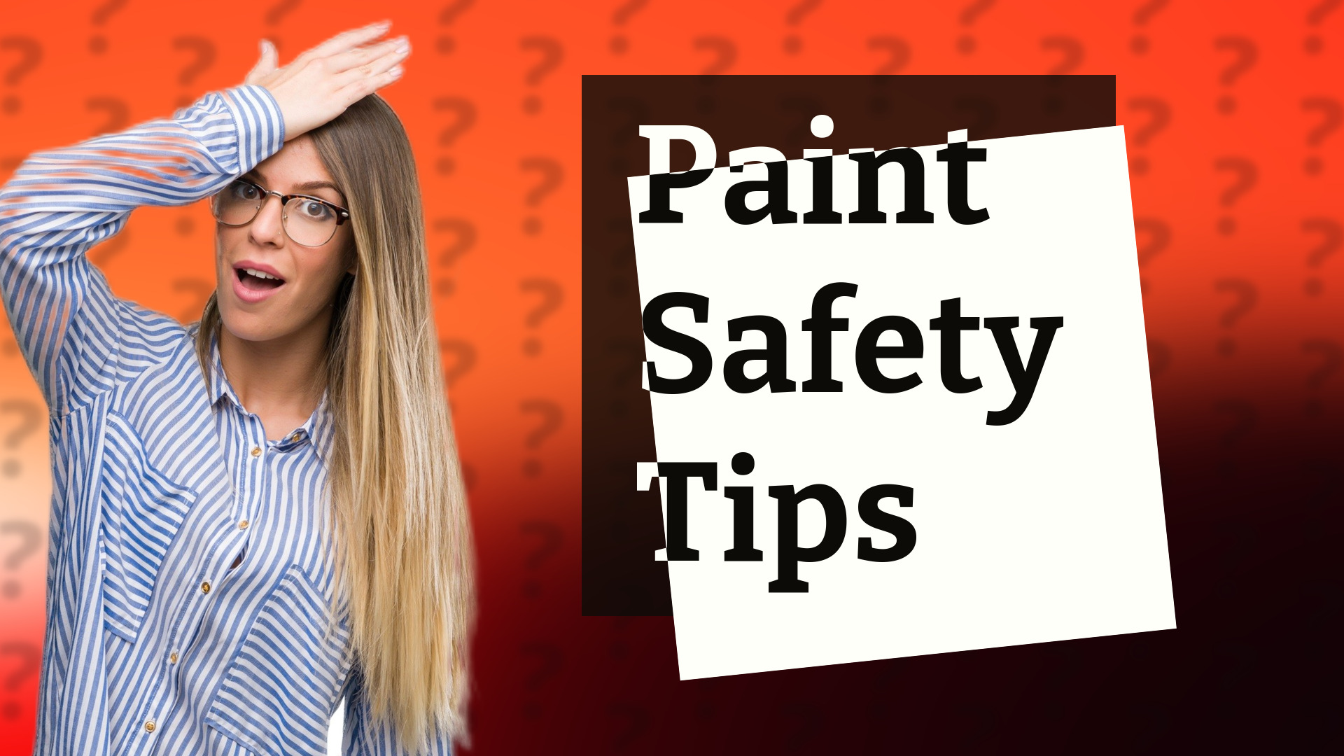 Paint Safety Tips