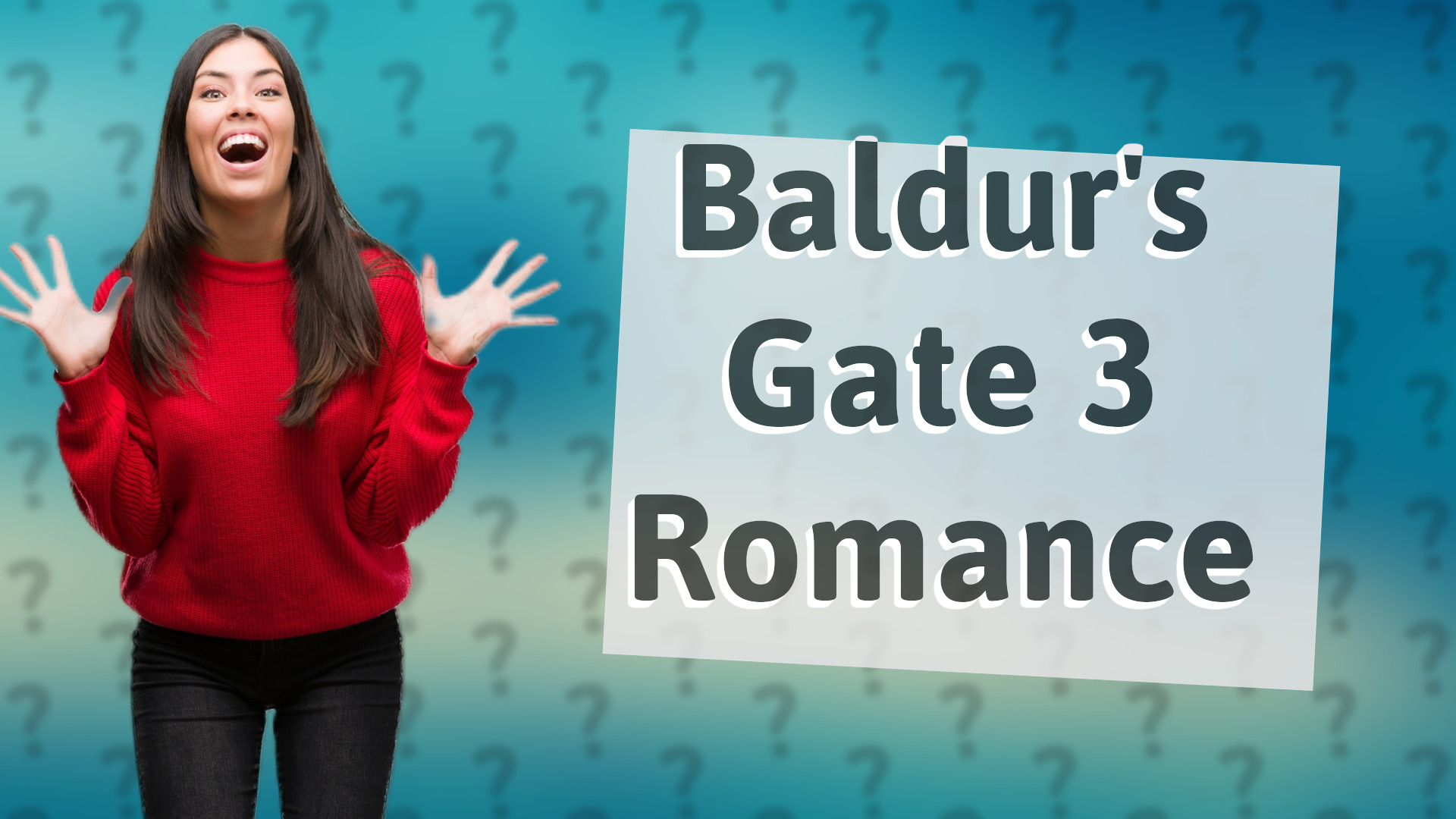 Baldur's Gate 3 Romance