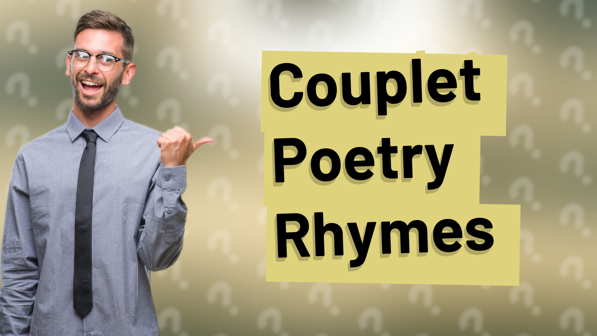 Couplet Poetry Rhymes
