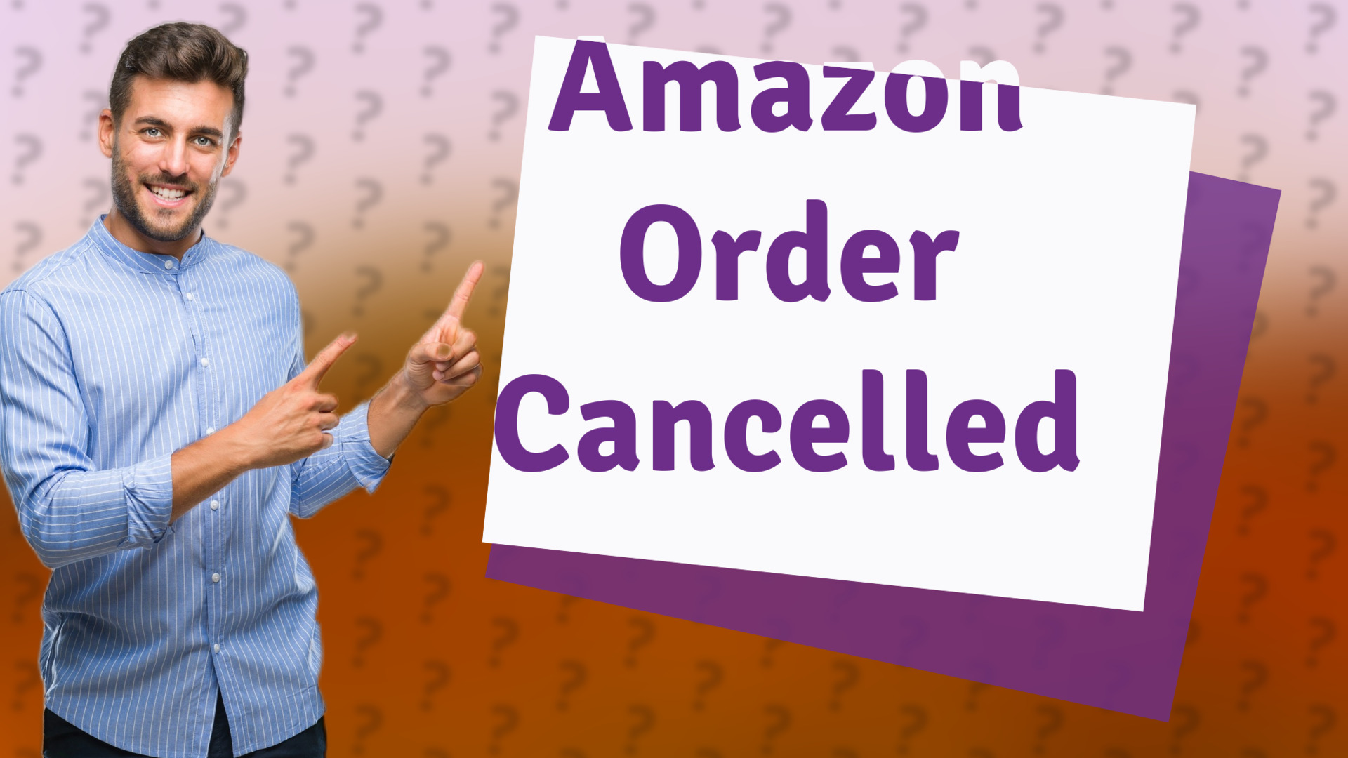 Amazon Order Cancelled