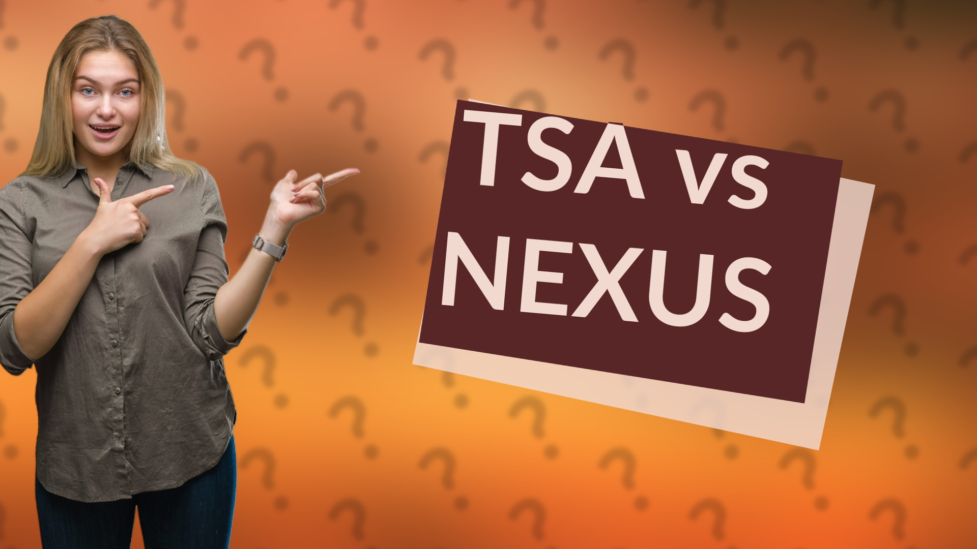 TSA vs NEXUS