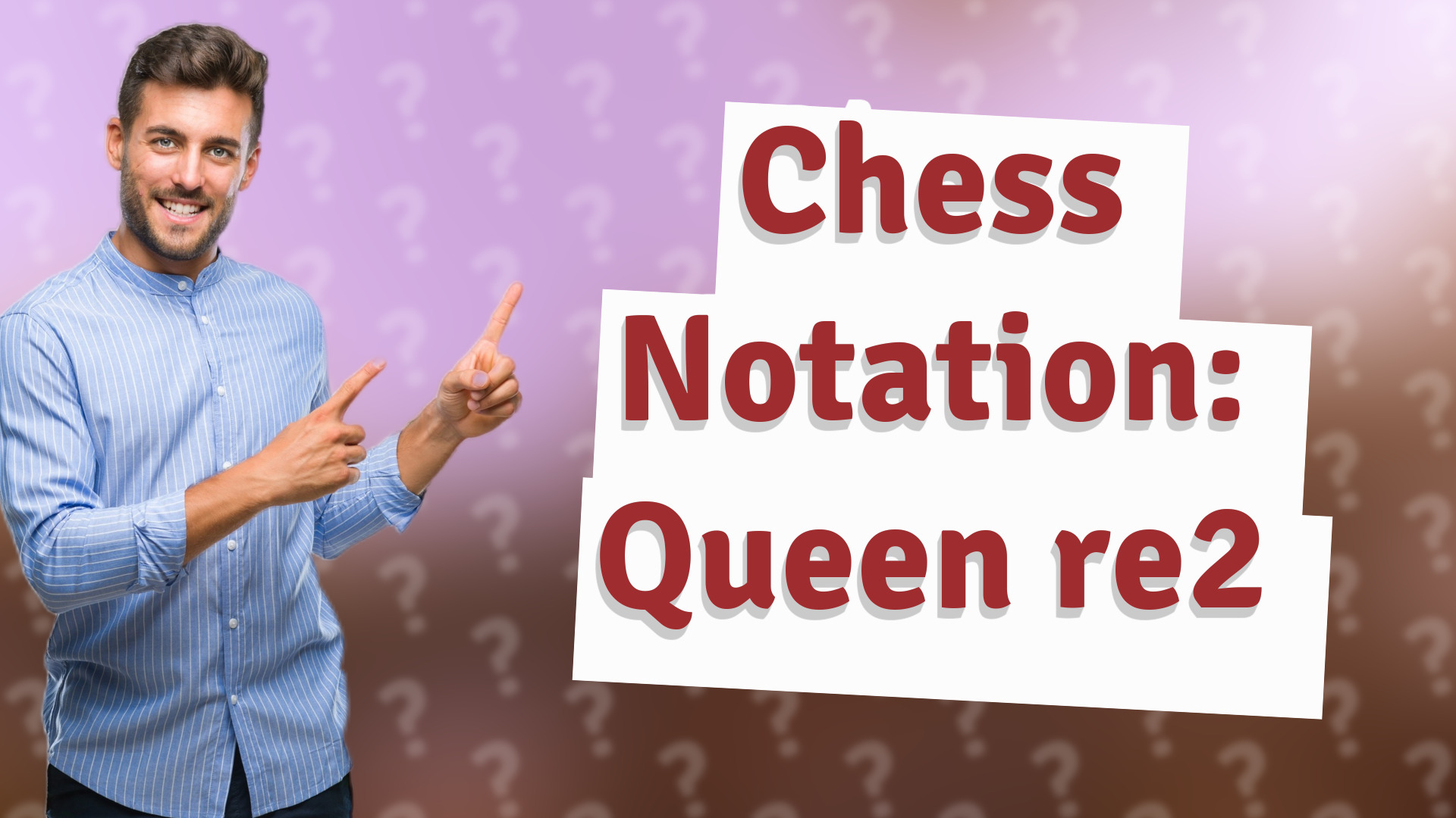 Chess Notation: Queen re2