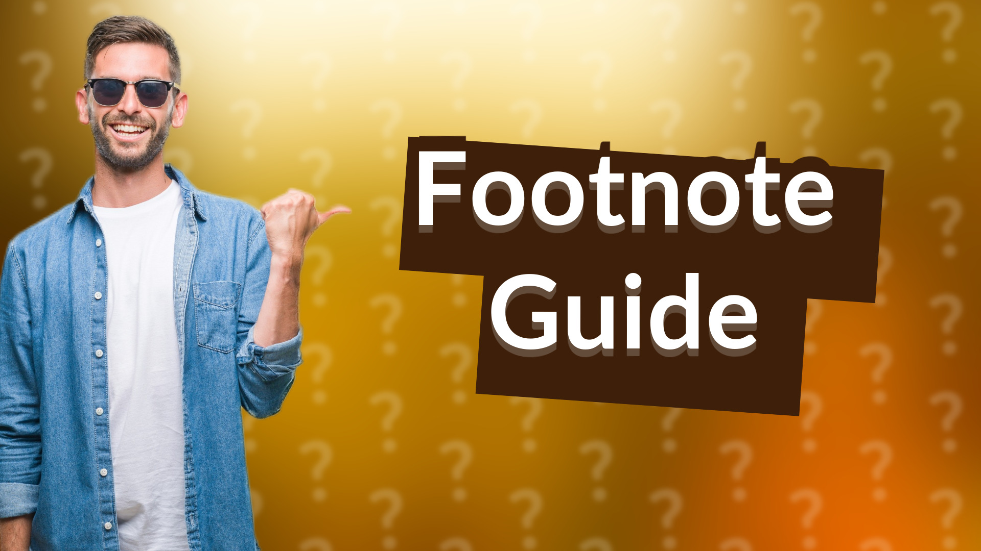 Footnote Guide
