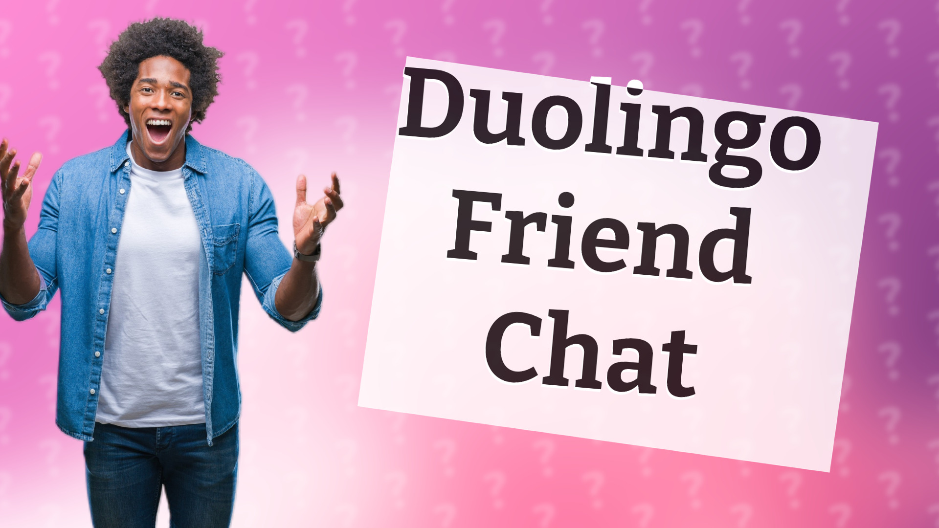 Duolingo Friend Chat