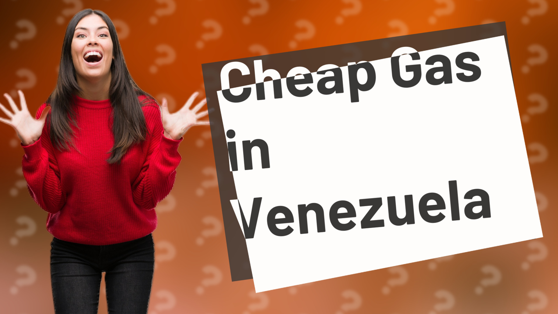 Cheap Gas in Venezuela