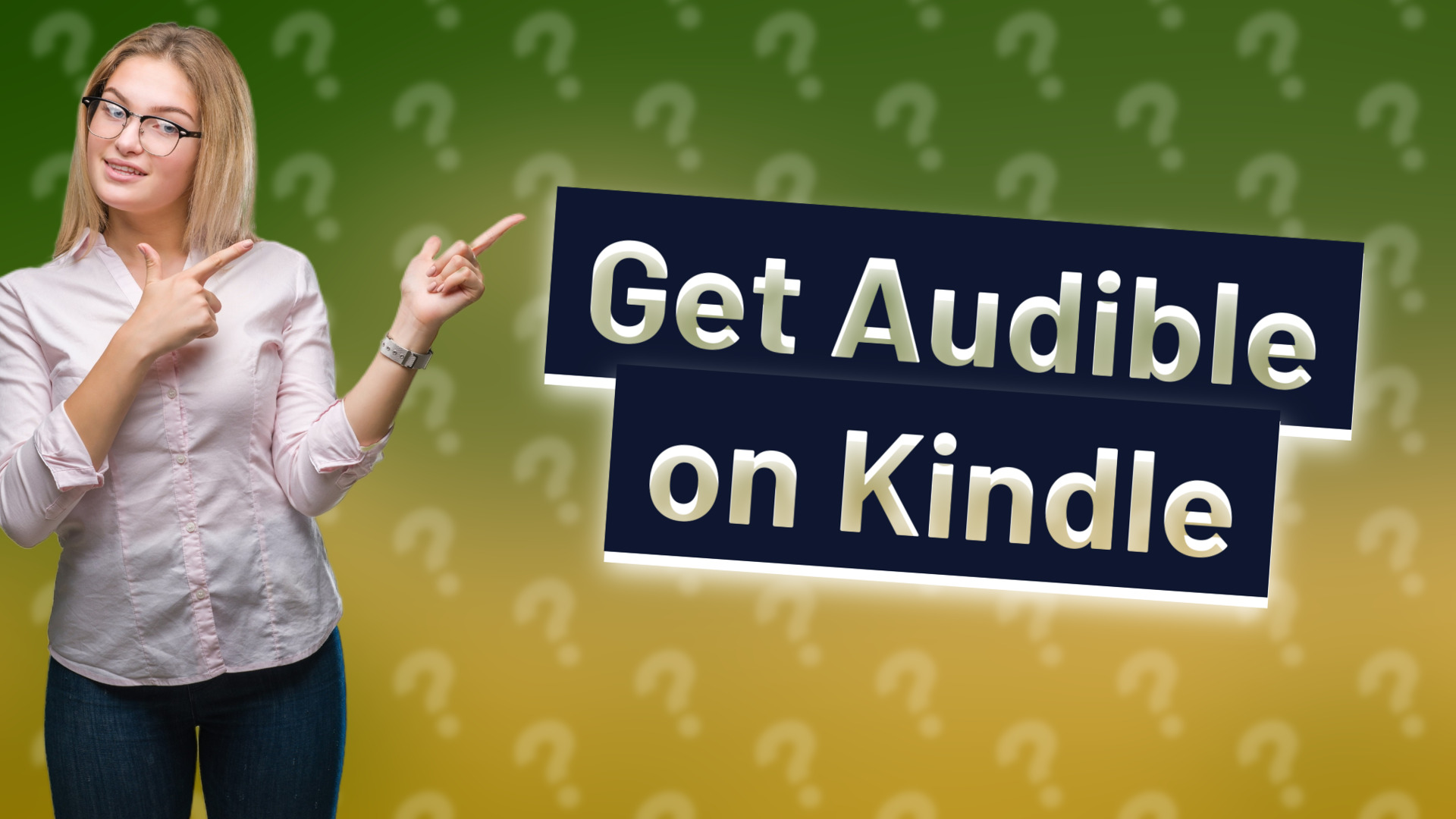 Get Audible on Kindle