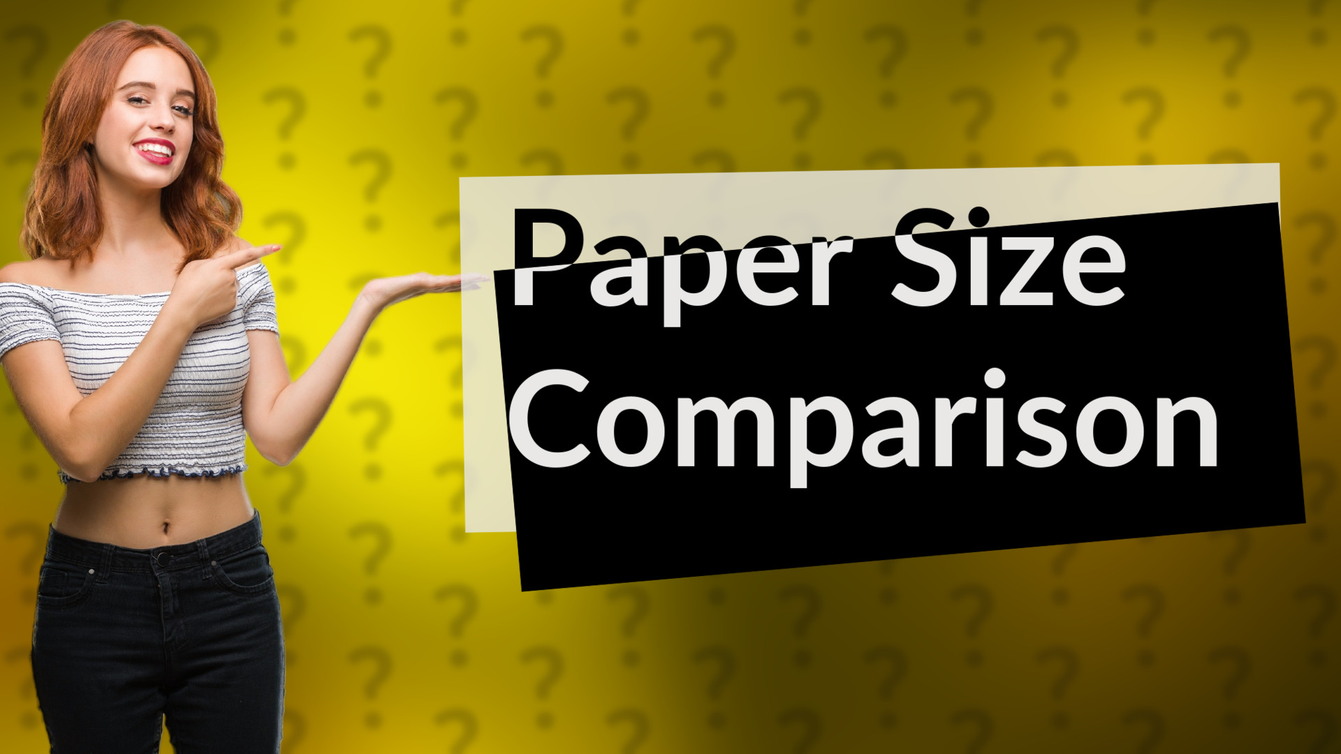 Paper Size Comparison