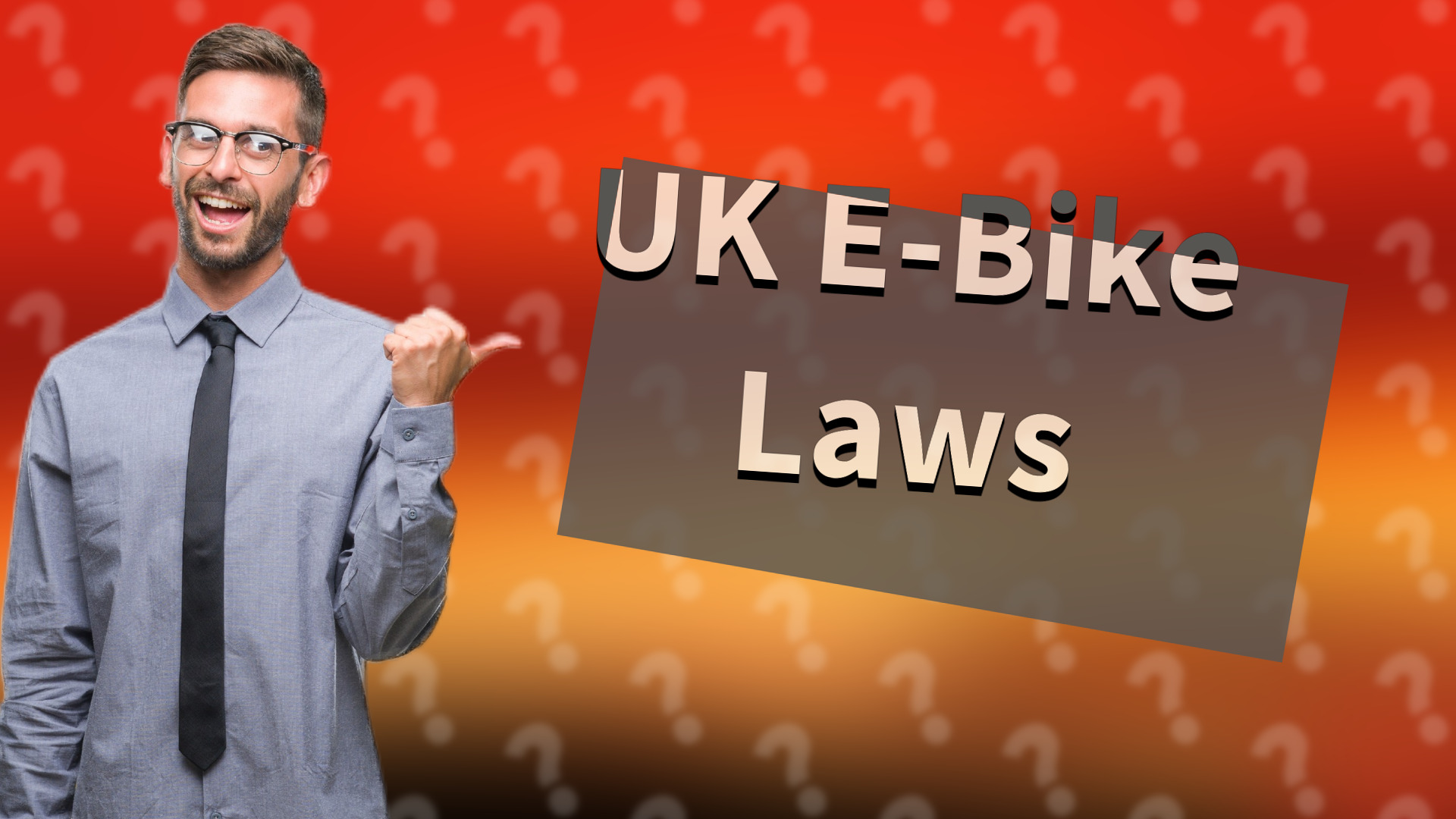 UK E-Bike Laws