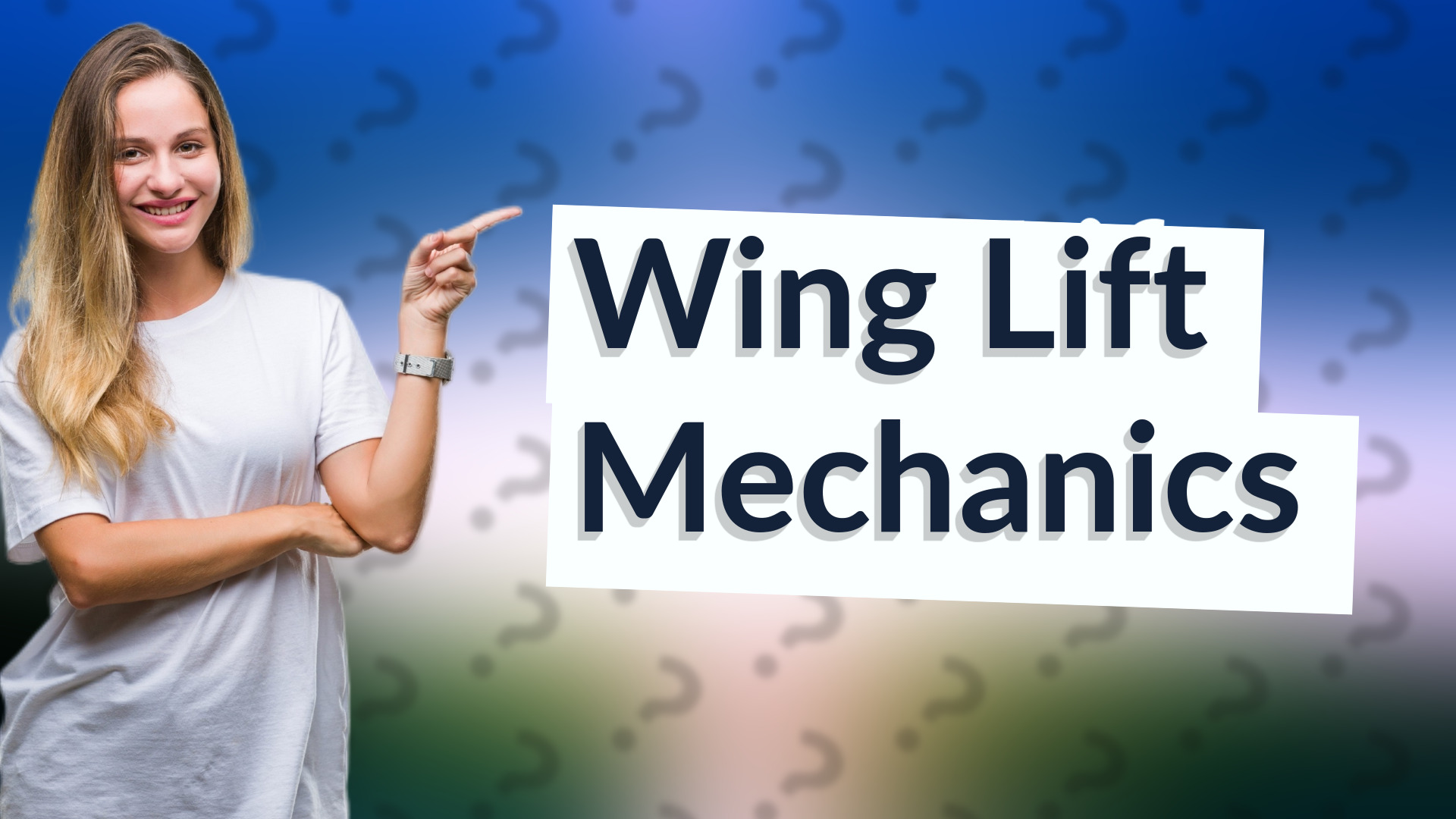Wing Lift Mechanics