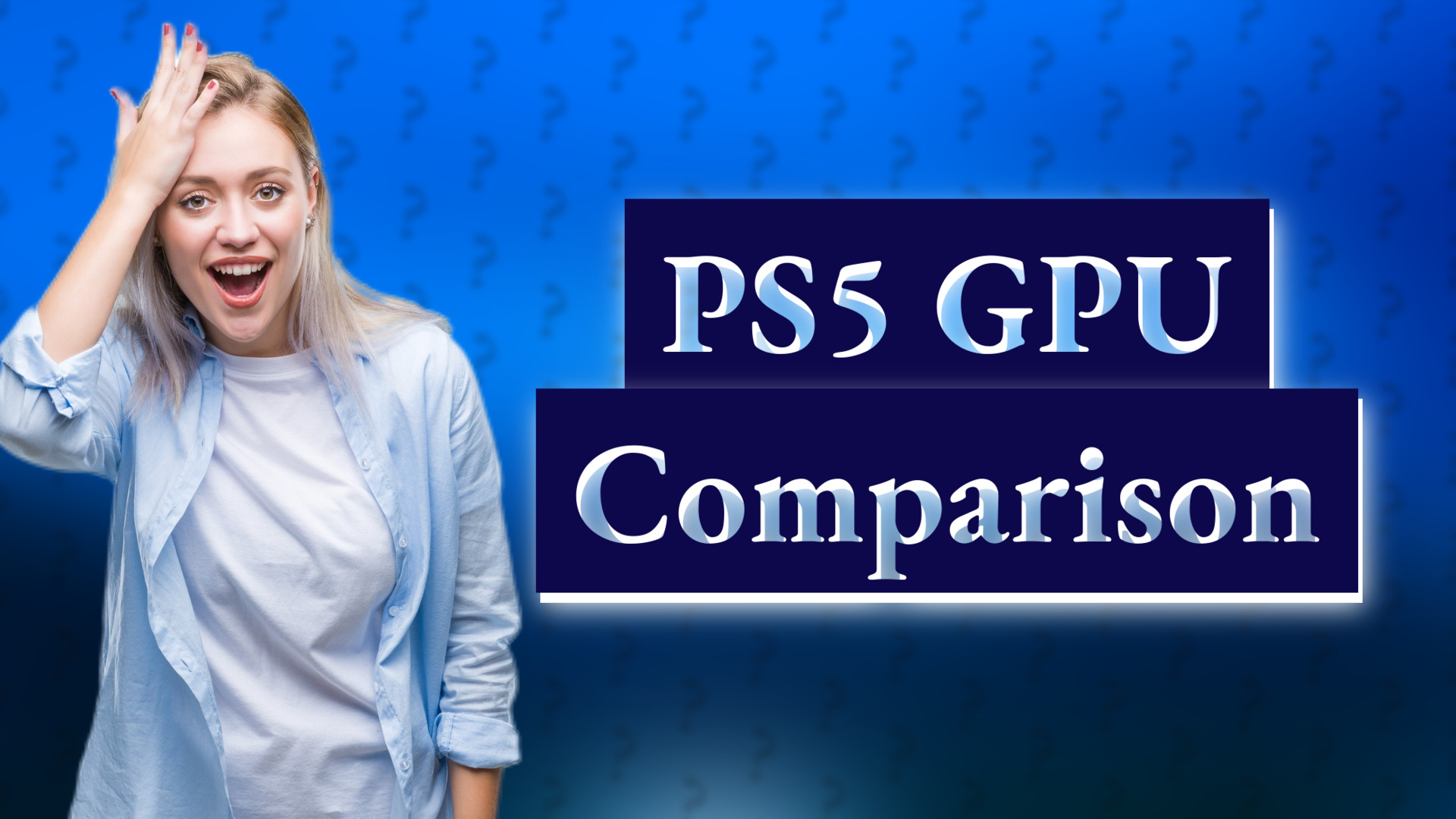 PS5 GPU Comparison