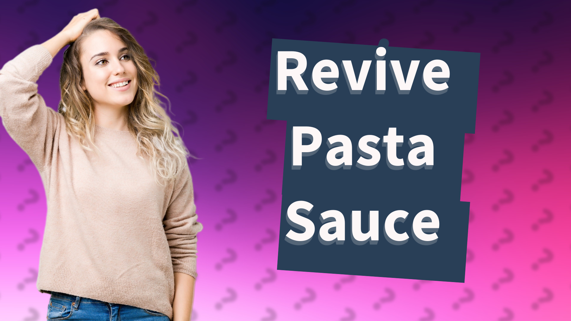 Revive Pasta Sauce