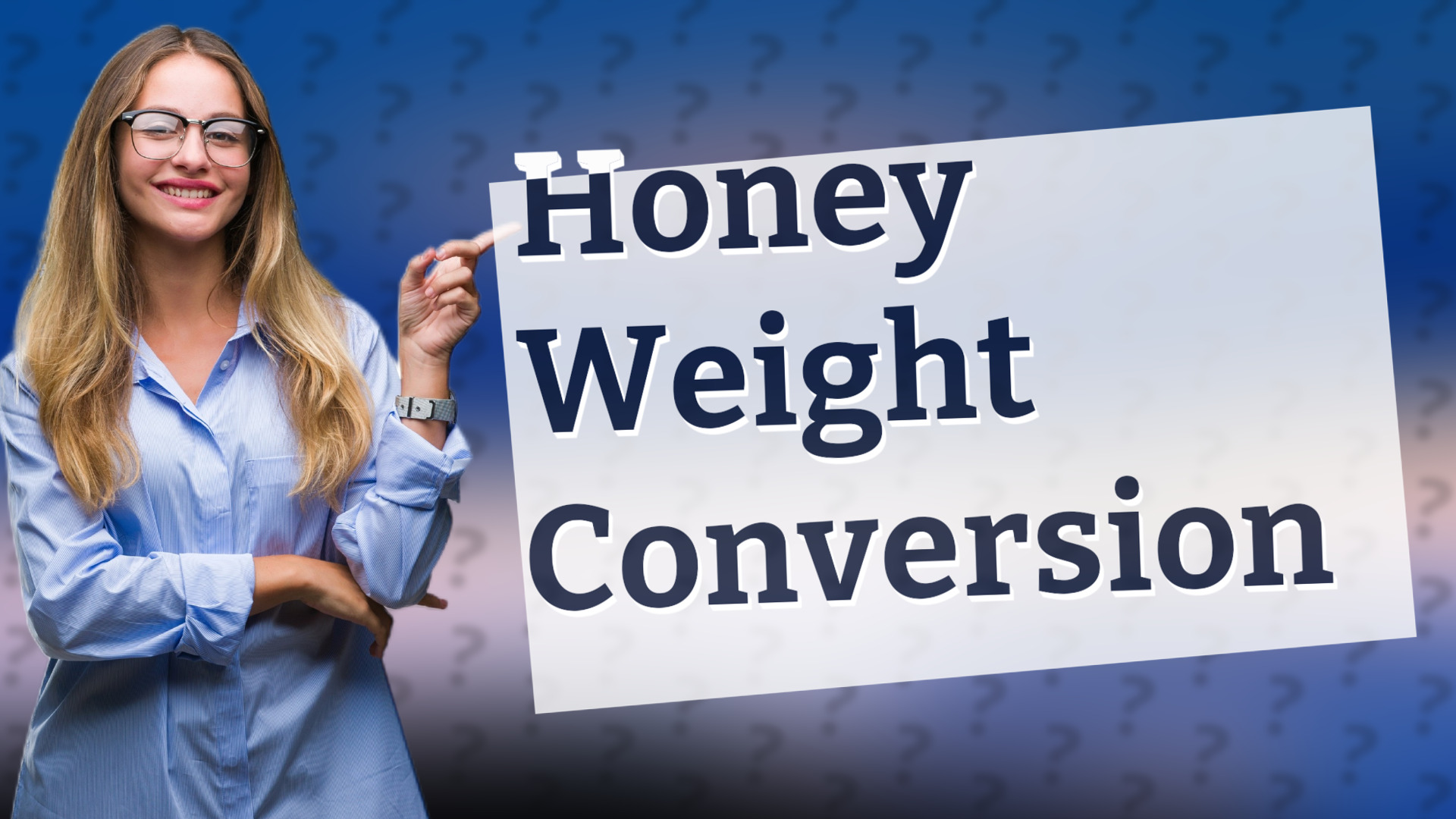 Honey Weight Conversion