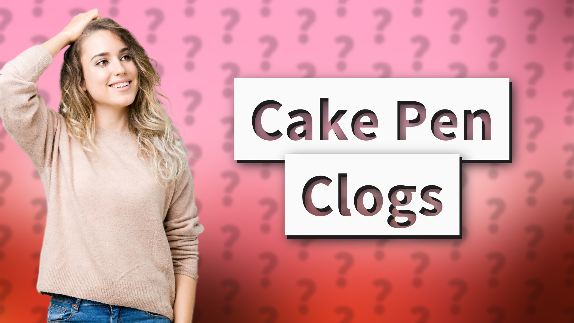 Cake Pen Clogs